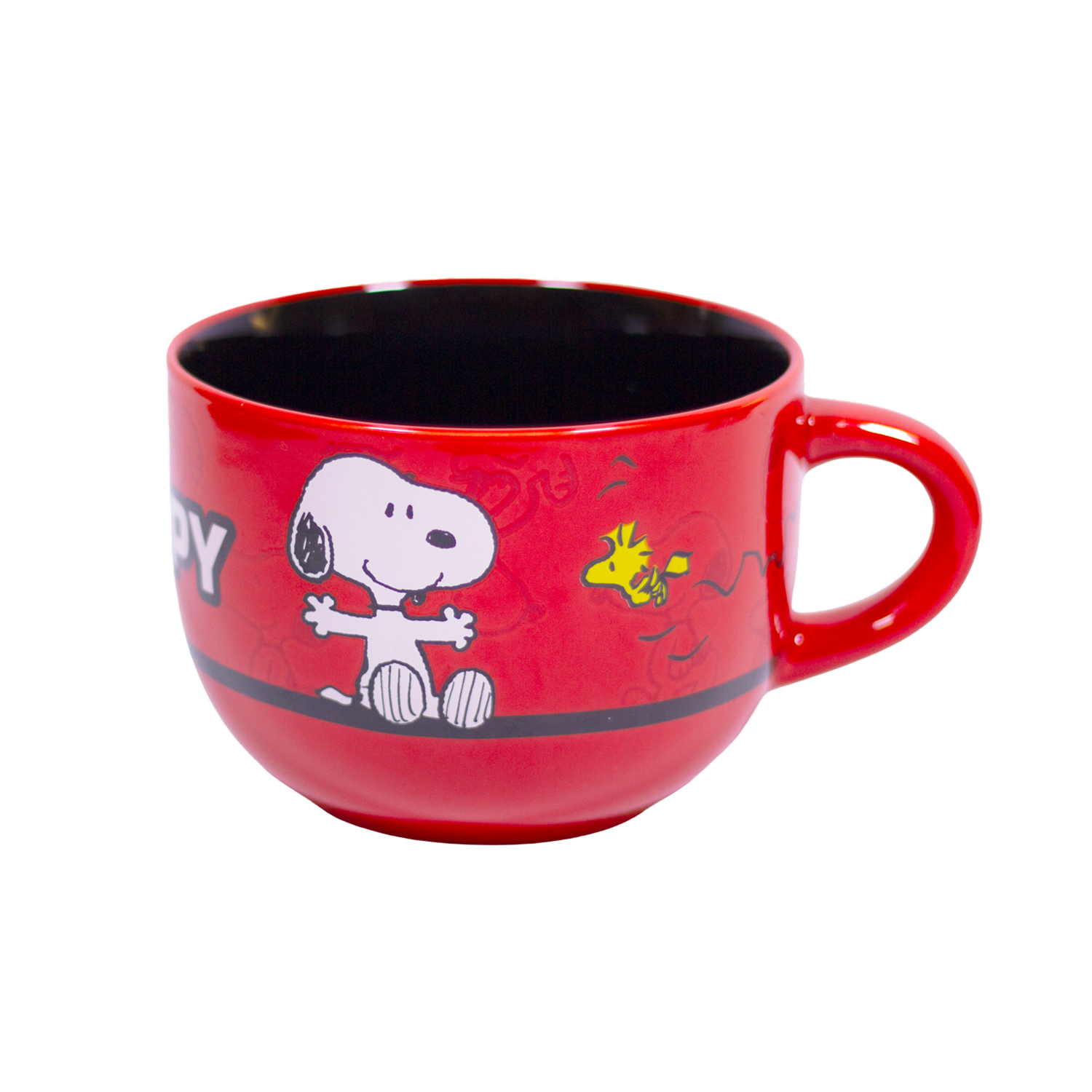 Jarro De Cerámica Jumbo Diseño Snoopy Bitono FUN KIDS Unidad