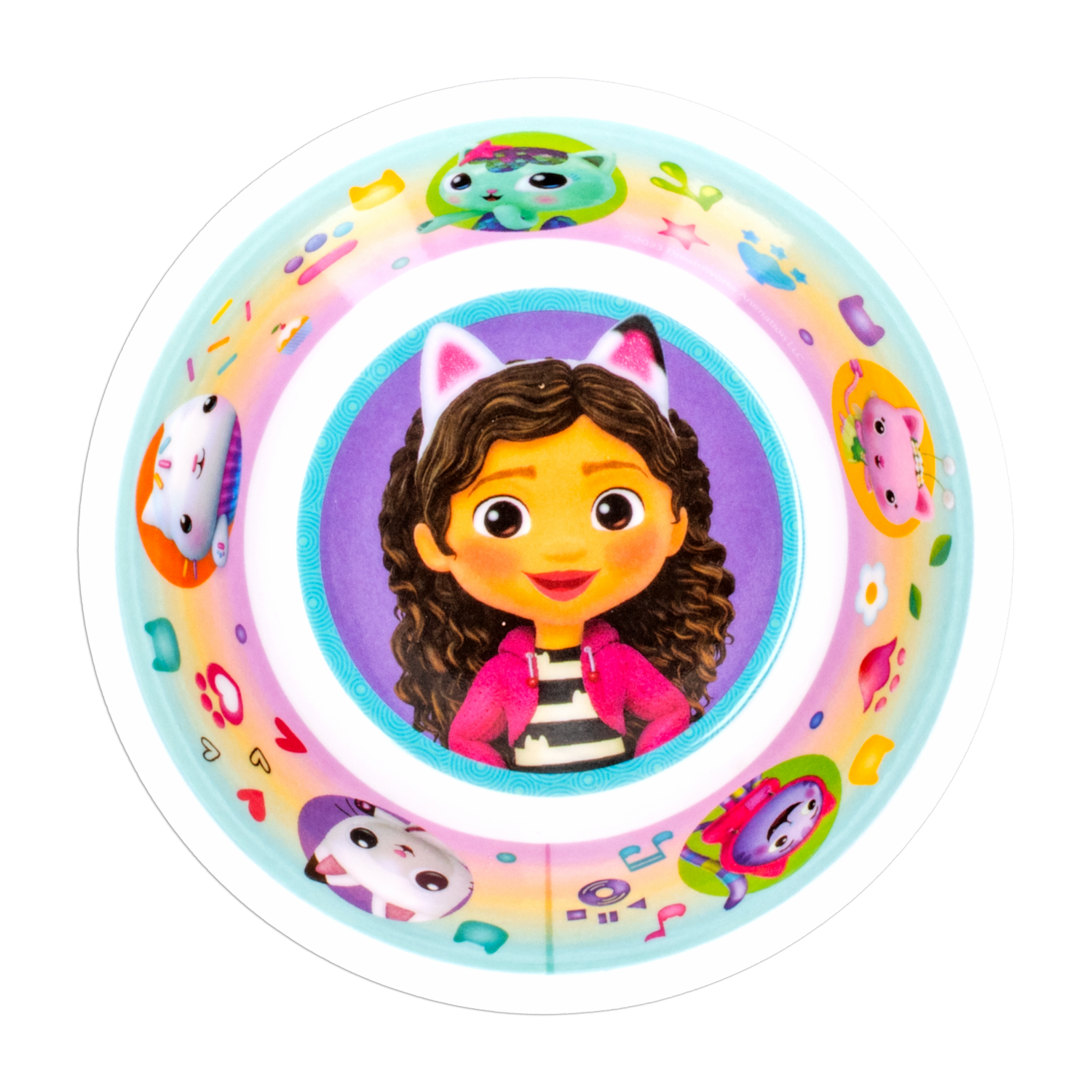 Tazón Infantil De Melamina Diseño Gaby´s Doll House FUN KIDS Unidad