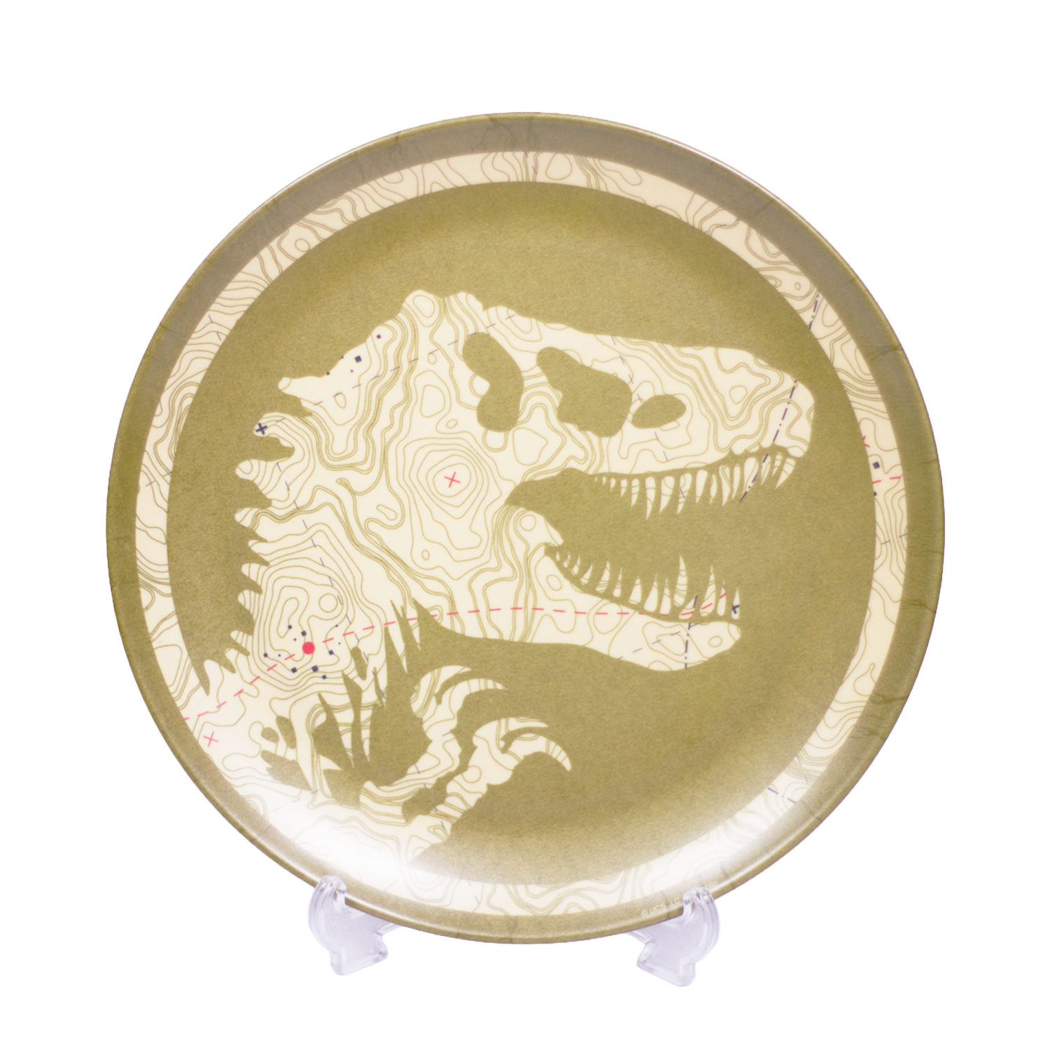 Plato Bambú Surtido Jurasic FUN KIDS 25 Cm