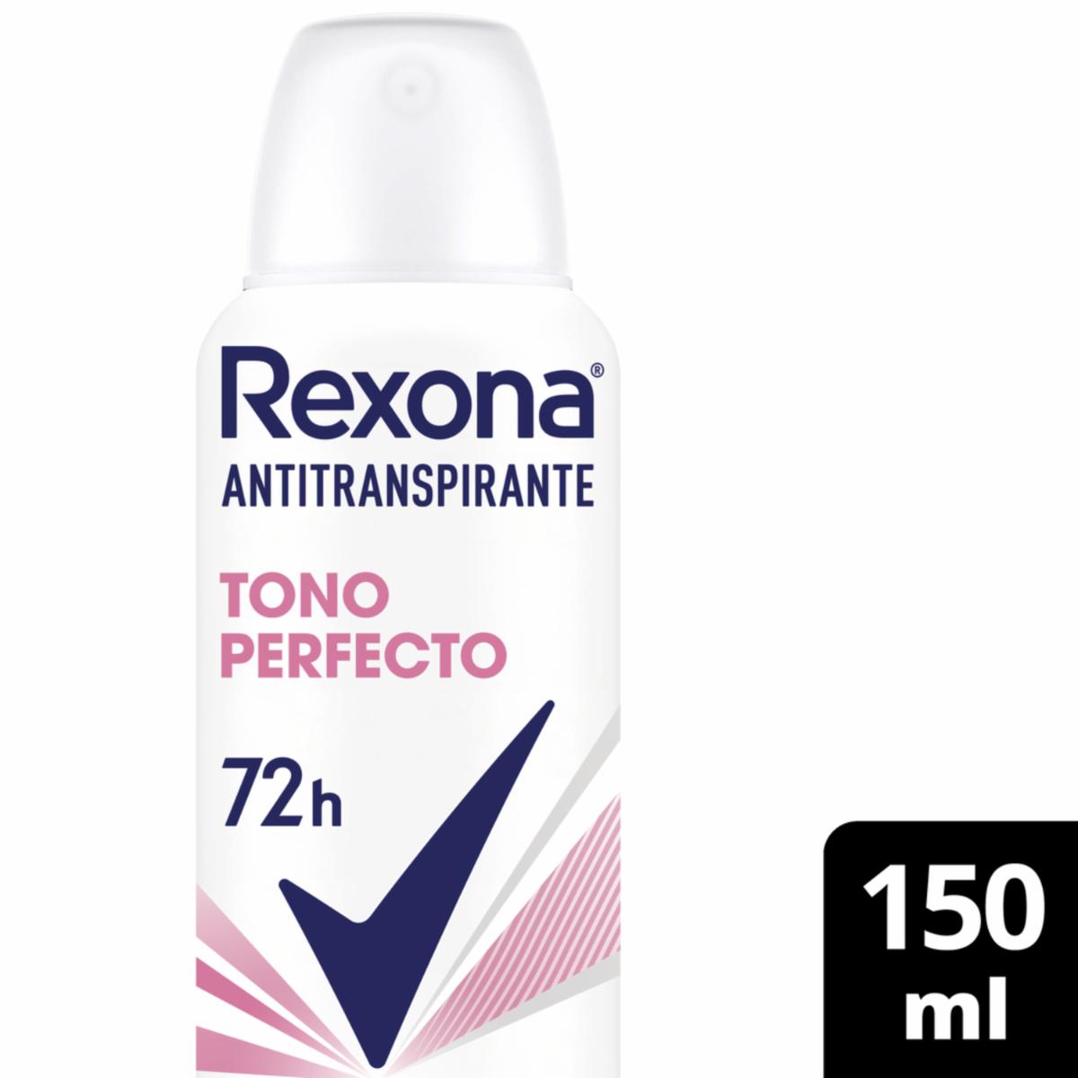 Desodorante En Aerosol Para Dama Tono Perfecto REXONA 150 Ml