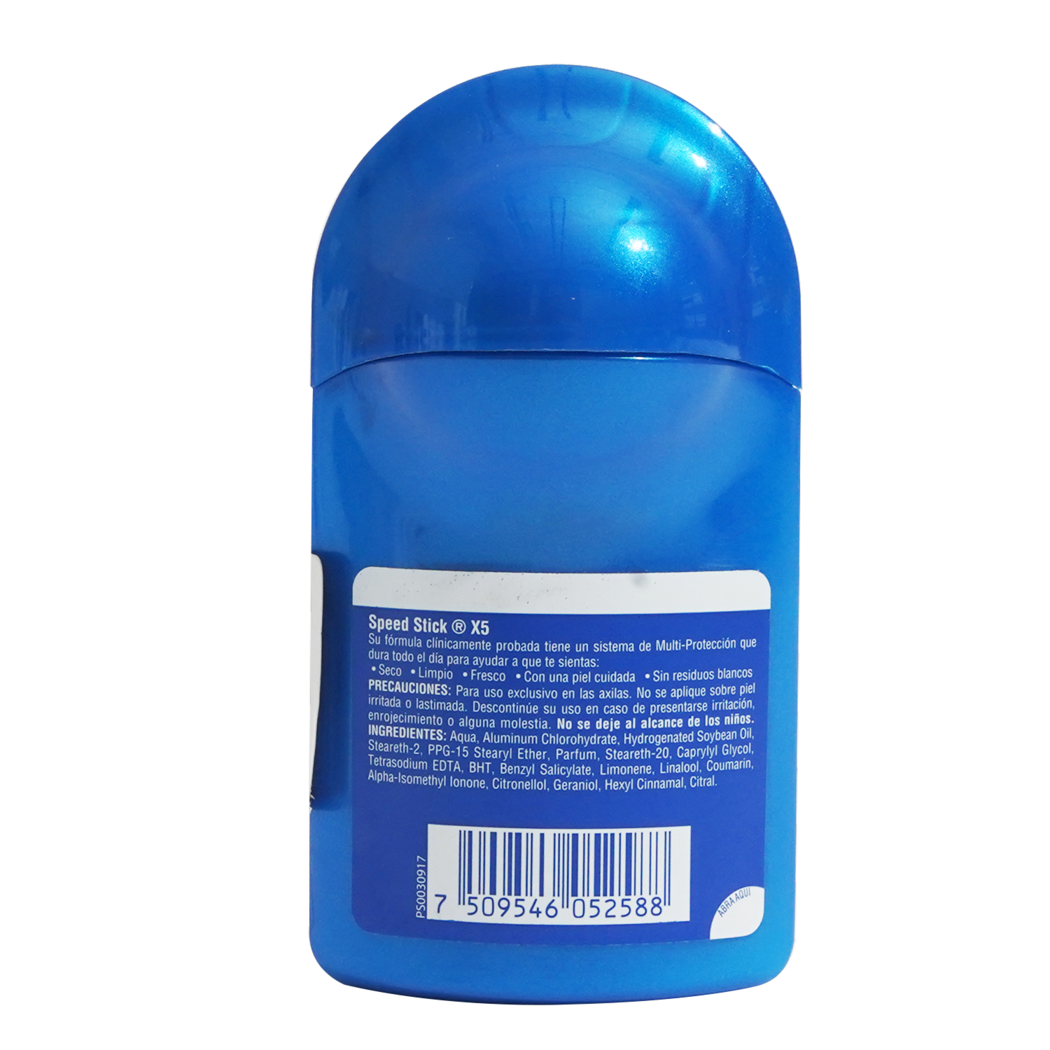 Desodorante En Roll On Para Hombre Multi Protección X5 SPEED STICK 50 Ml