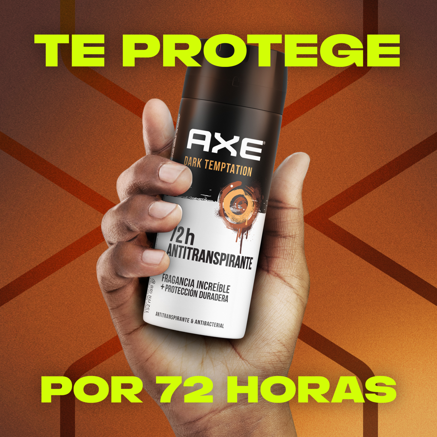Desodorante En Aerosol Antitranspirante Dark Temptation 2Do 40% Dcto AXE 150 Ml