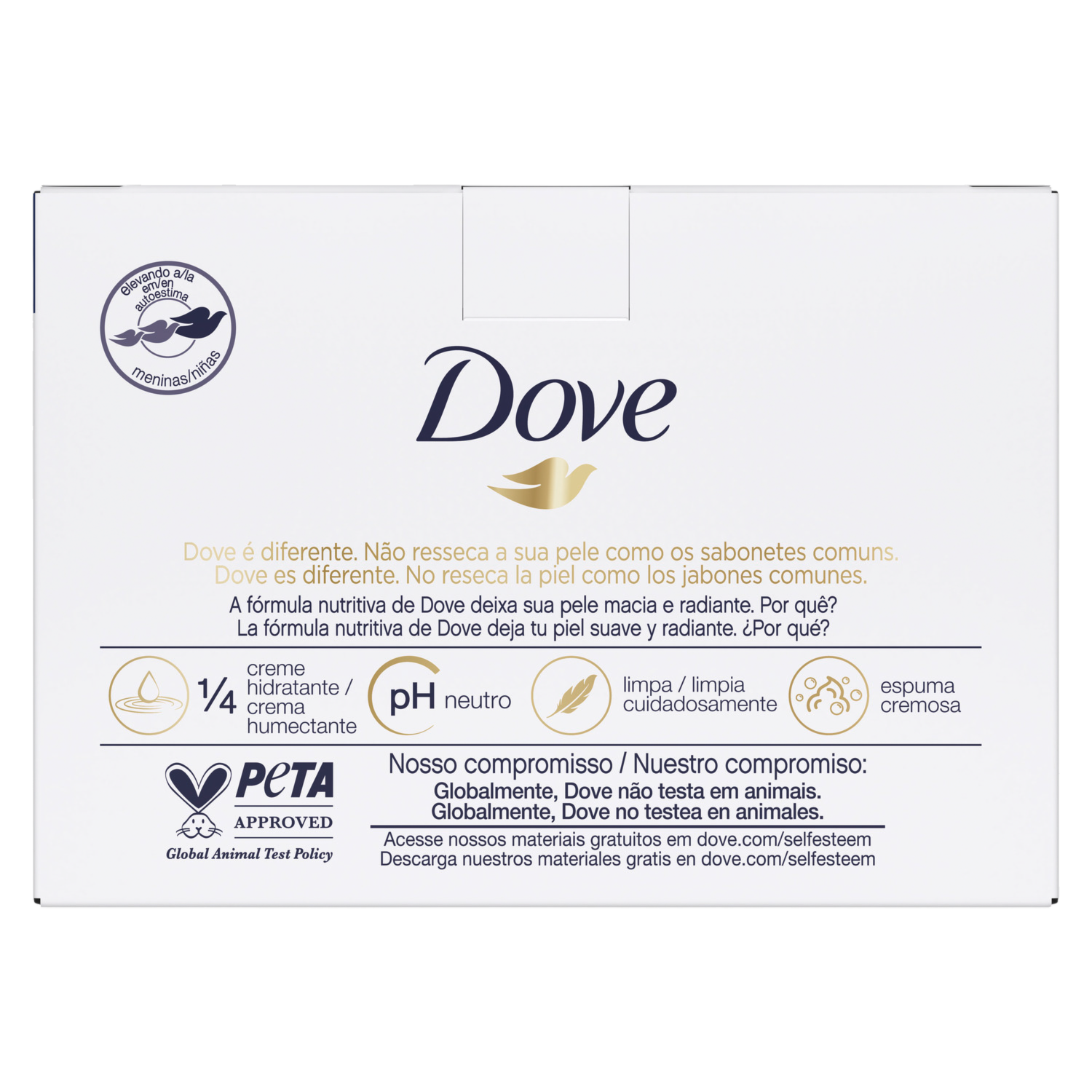 Jabón En Barra Con Leche De Coco DOVE 4 X 90 G