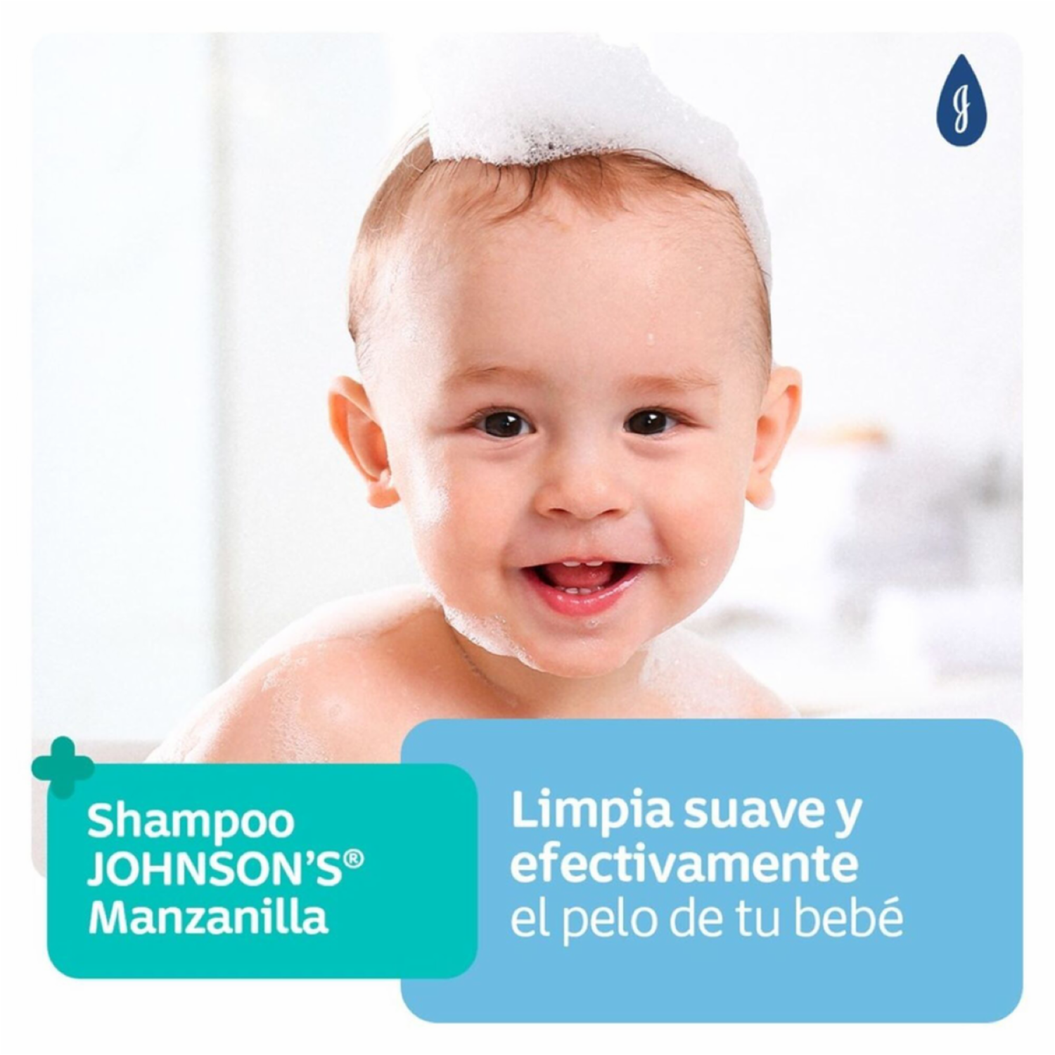 Shampoo Bebé Manzanilla JOHNSON’S 1000 Ml