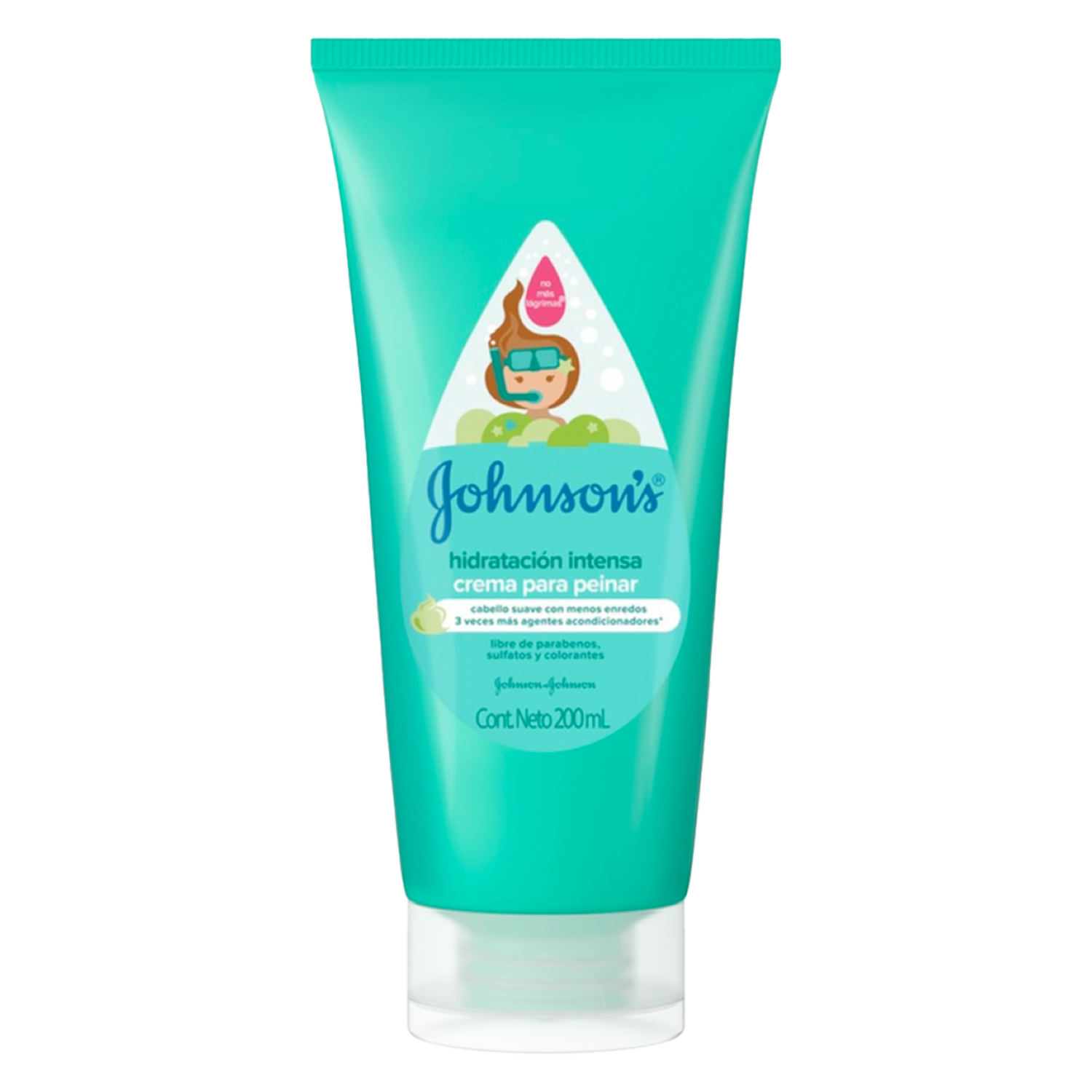 Crema Para Peinar Infantil Hidratación Intensa JOHNSON’S 200 Ml