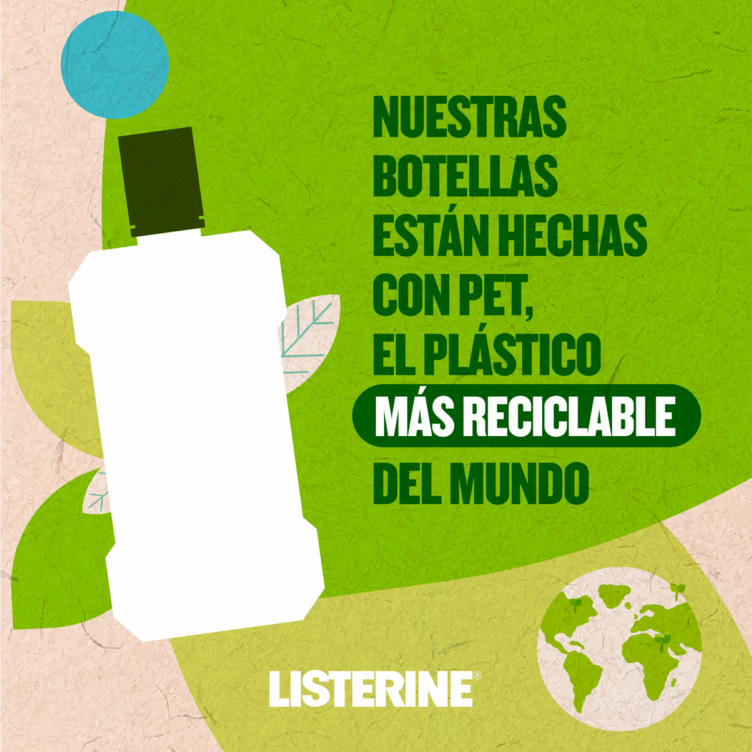 Enjuague  Bucal Control Cálculo LISTERINE 180 Ml