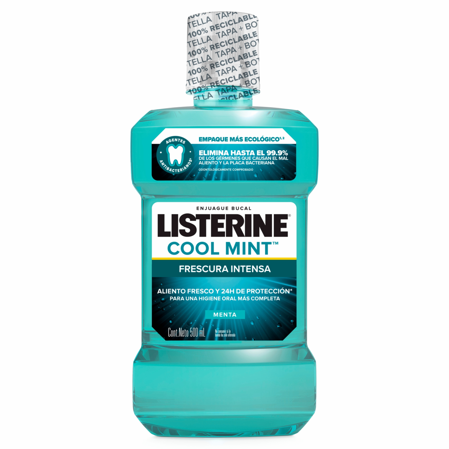 Enjuague  Bucal Cool Mint LISTERINE 500 Ml