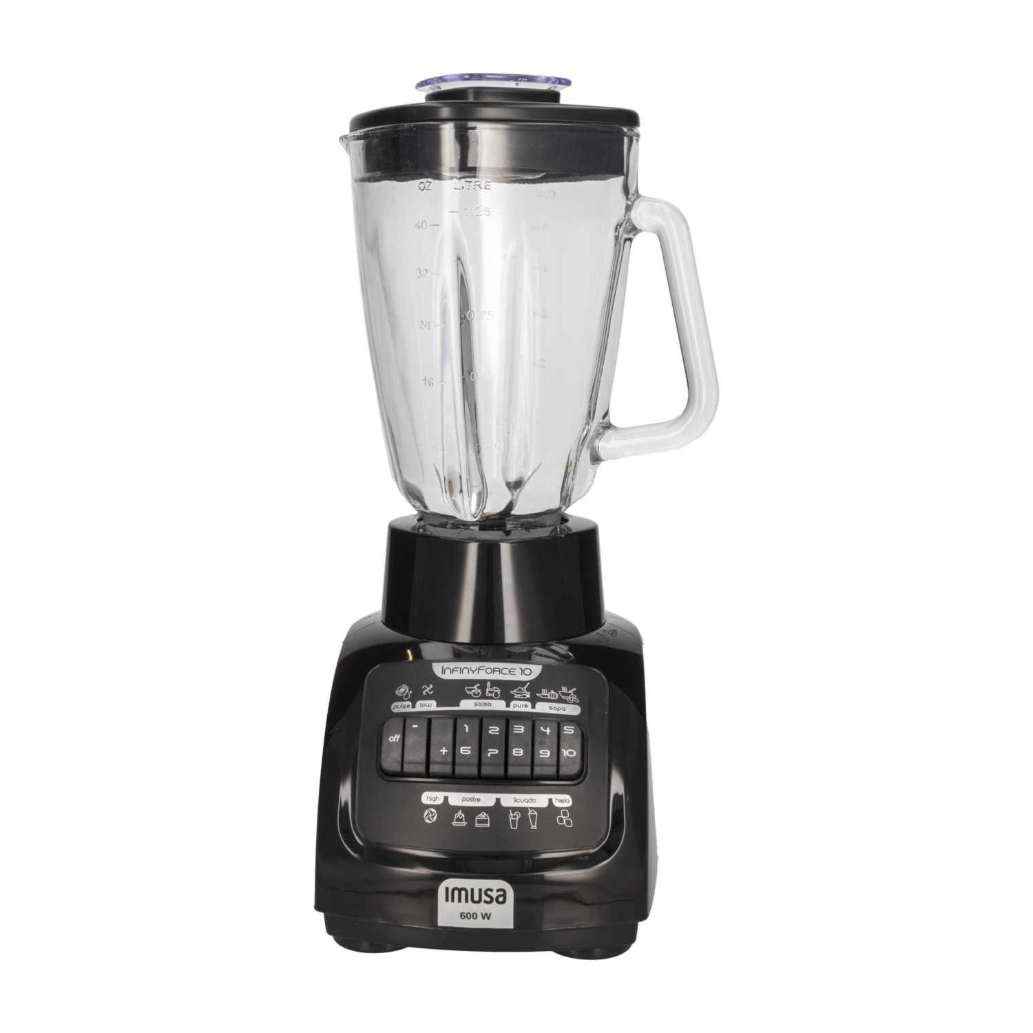 Licuadora 600 Watts InForce 5861031313 IMUSA 10 Velocidades
