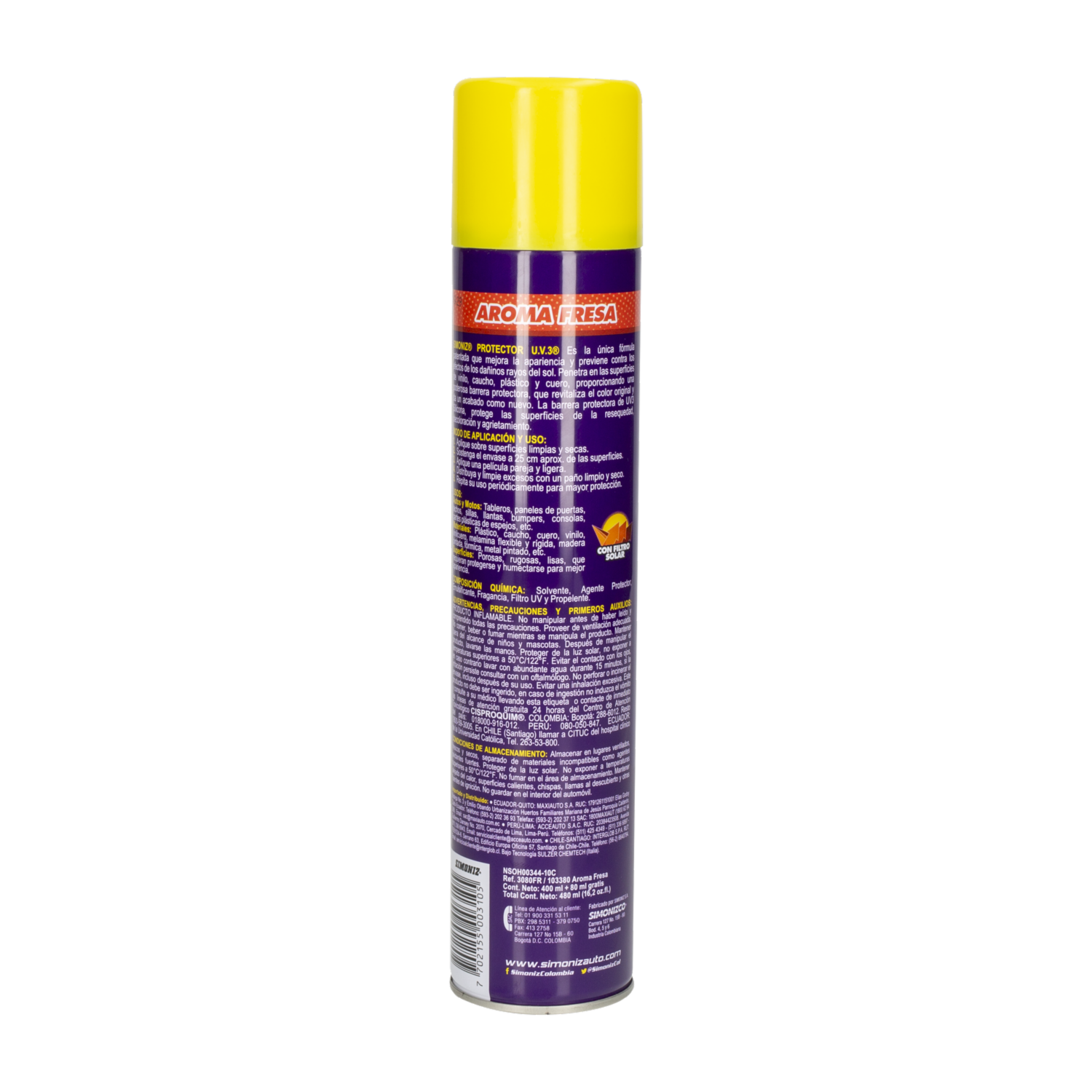 Silicona Protectora A Fresa Aerosol SIMONIZ Unidad