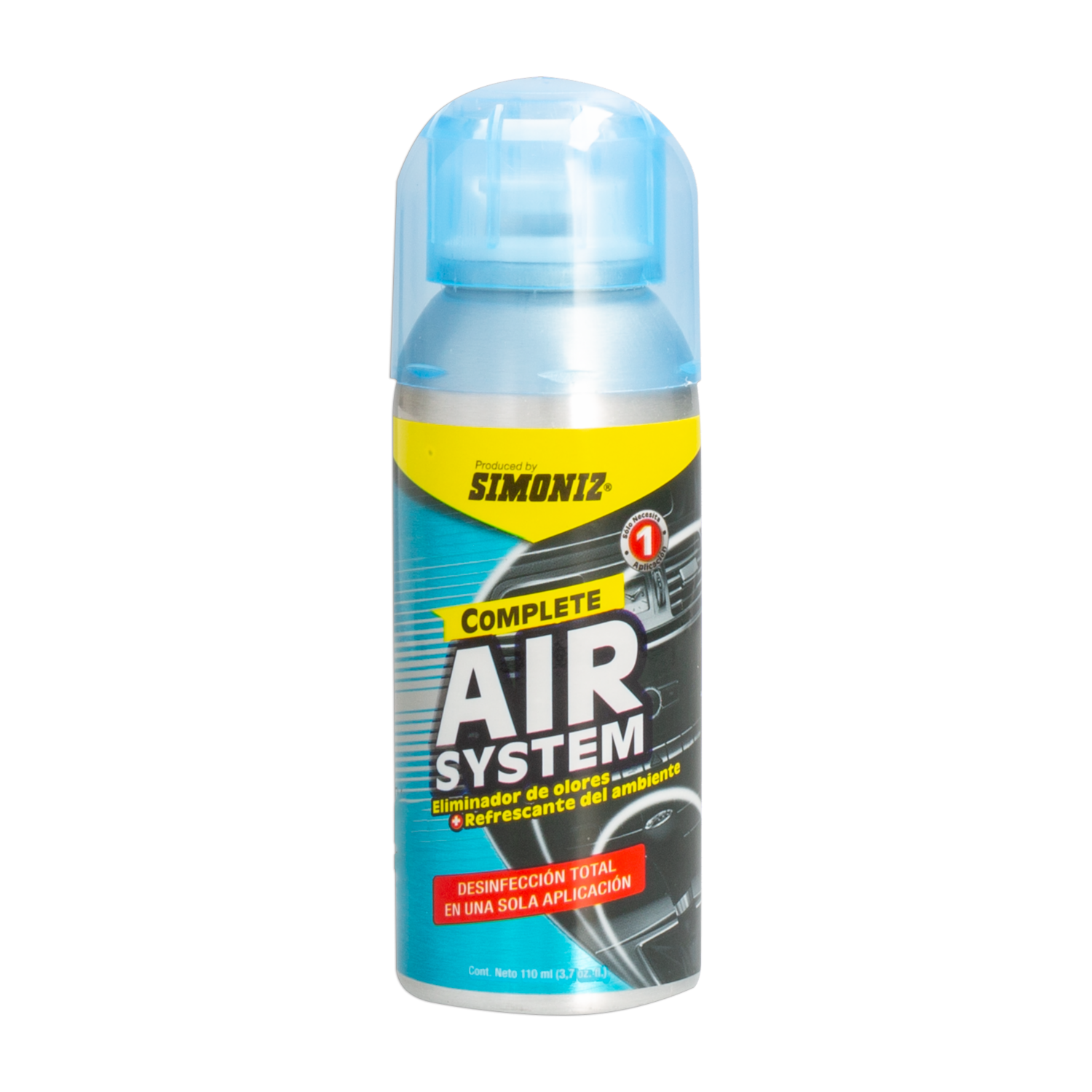 Eliminador De Olores Complete Air System SIMONIZ 110 Ml