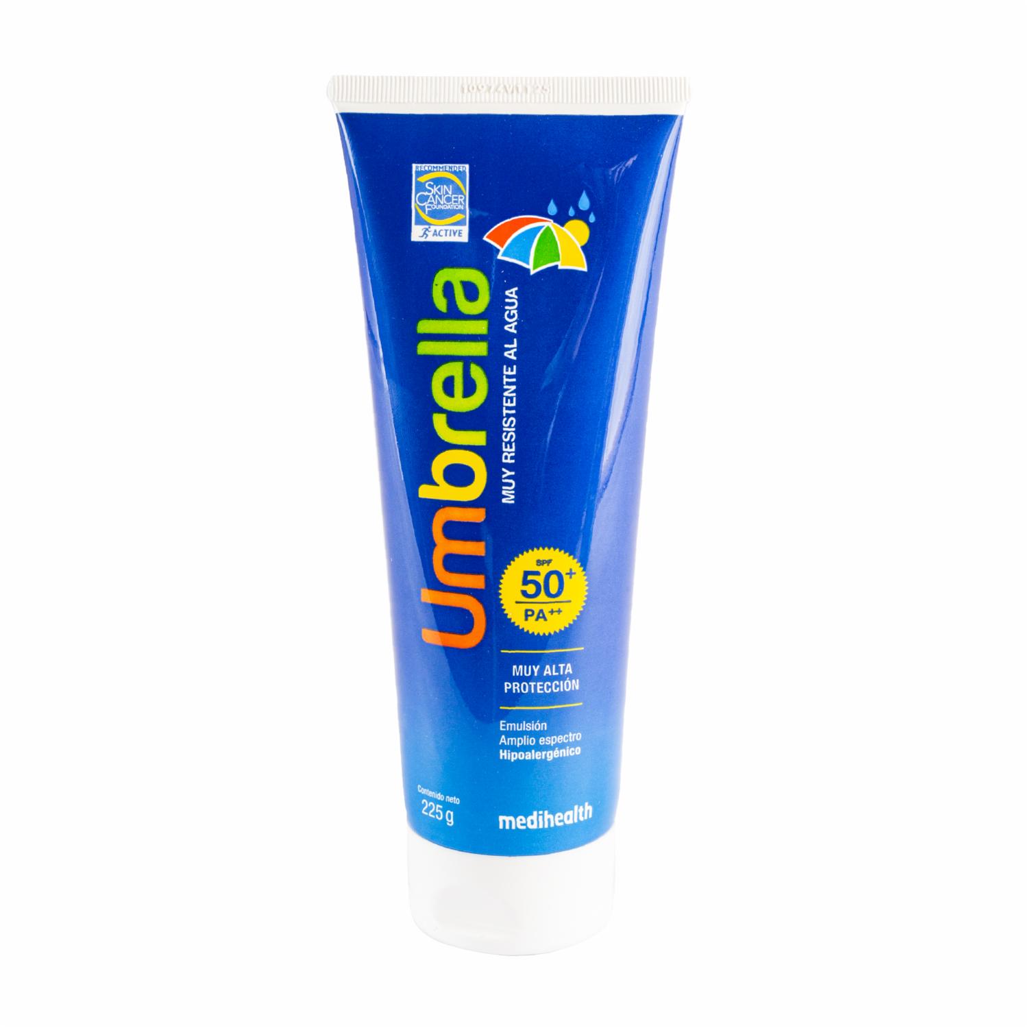 Protector Solar Resistente Al Agua Spf50+ UMBRELLA 225 G