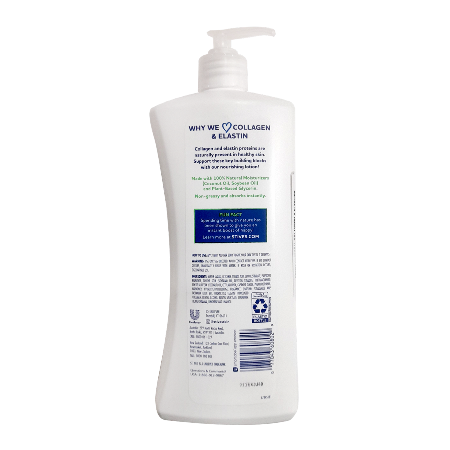 Crema Corporal Colágeno Y Elastina ST. IVES 621 Ml