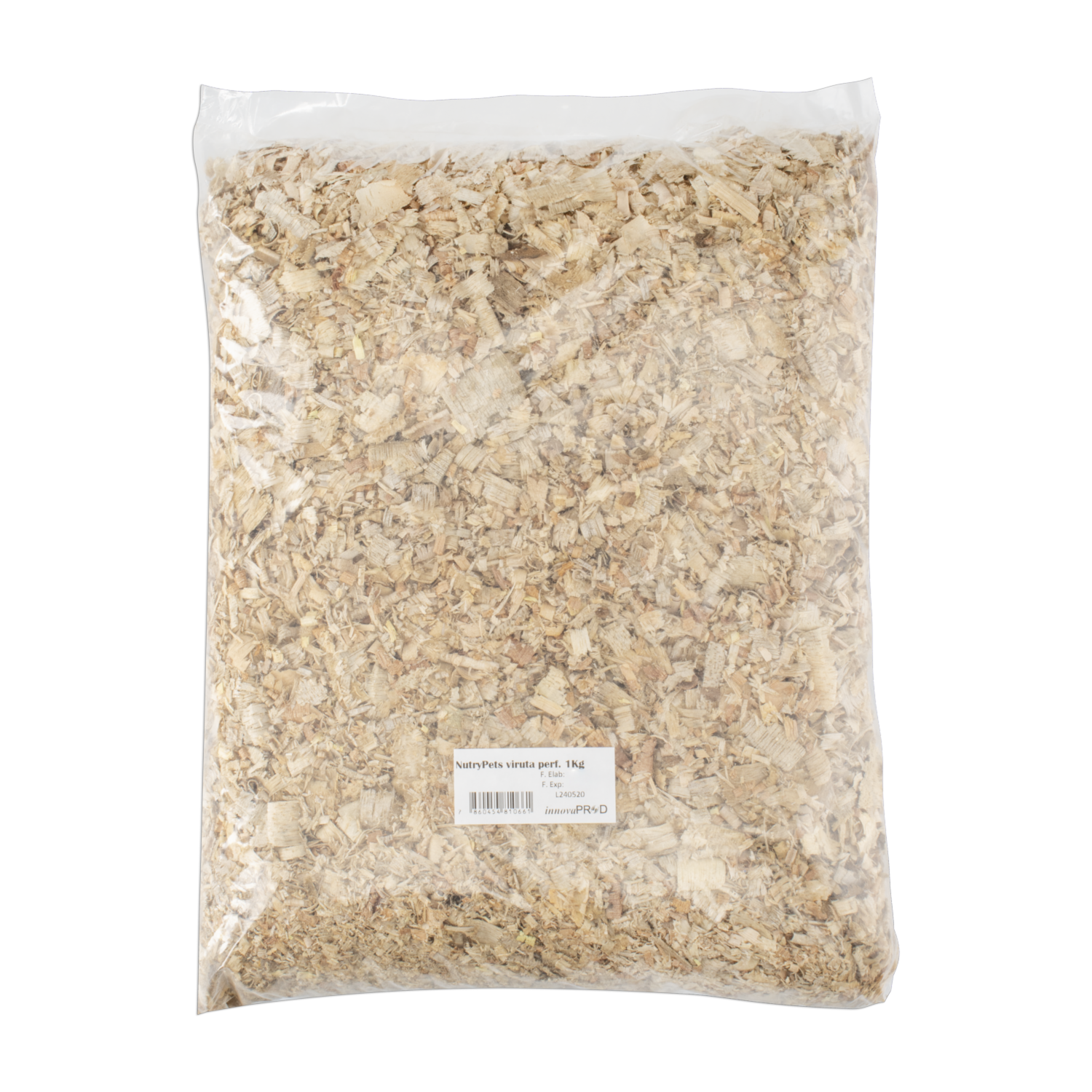 Sustrato Natural Para Mascotas De Viruta Aromatiza INNOVAPROD 1000 G