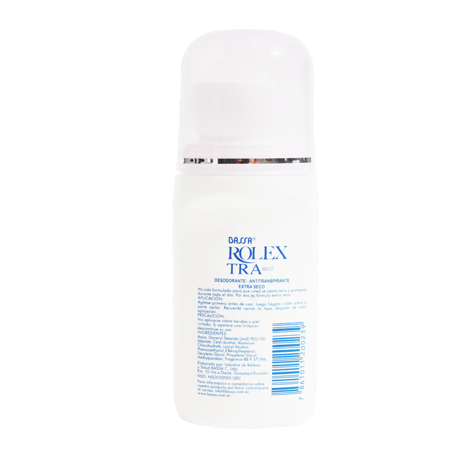 Desodorante En Roll On Bebe Extra Seco ROLEX 75 Ml