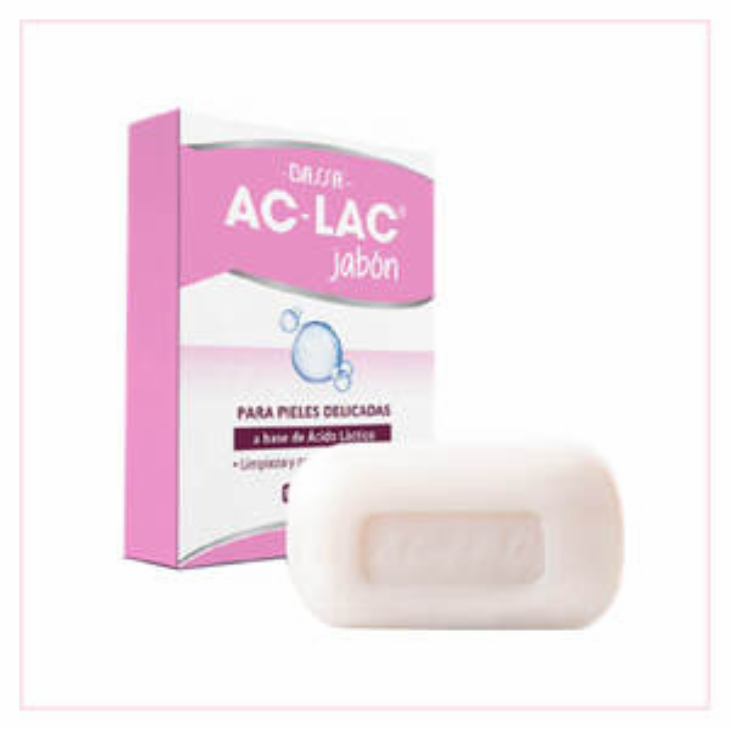 Jabón Intimo En Barra Para Piel Delicada AC-LAC 90 G