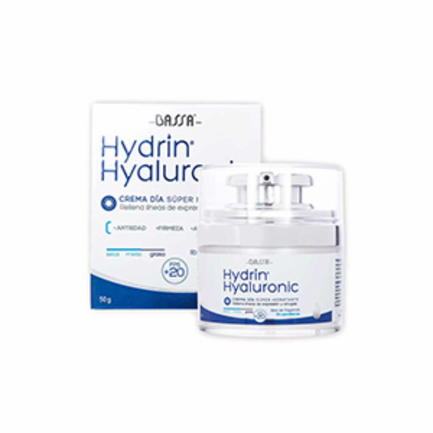 Gel Facial Hyaluronic De Día BASSA 50 G