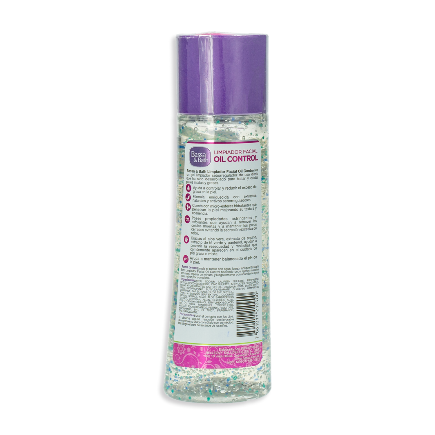 Limpiador Facial Facial Control BASSA 200 Ml