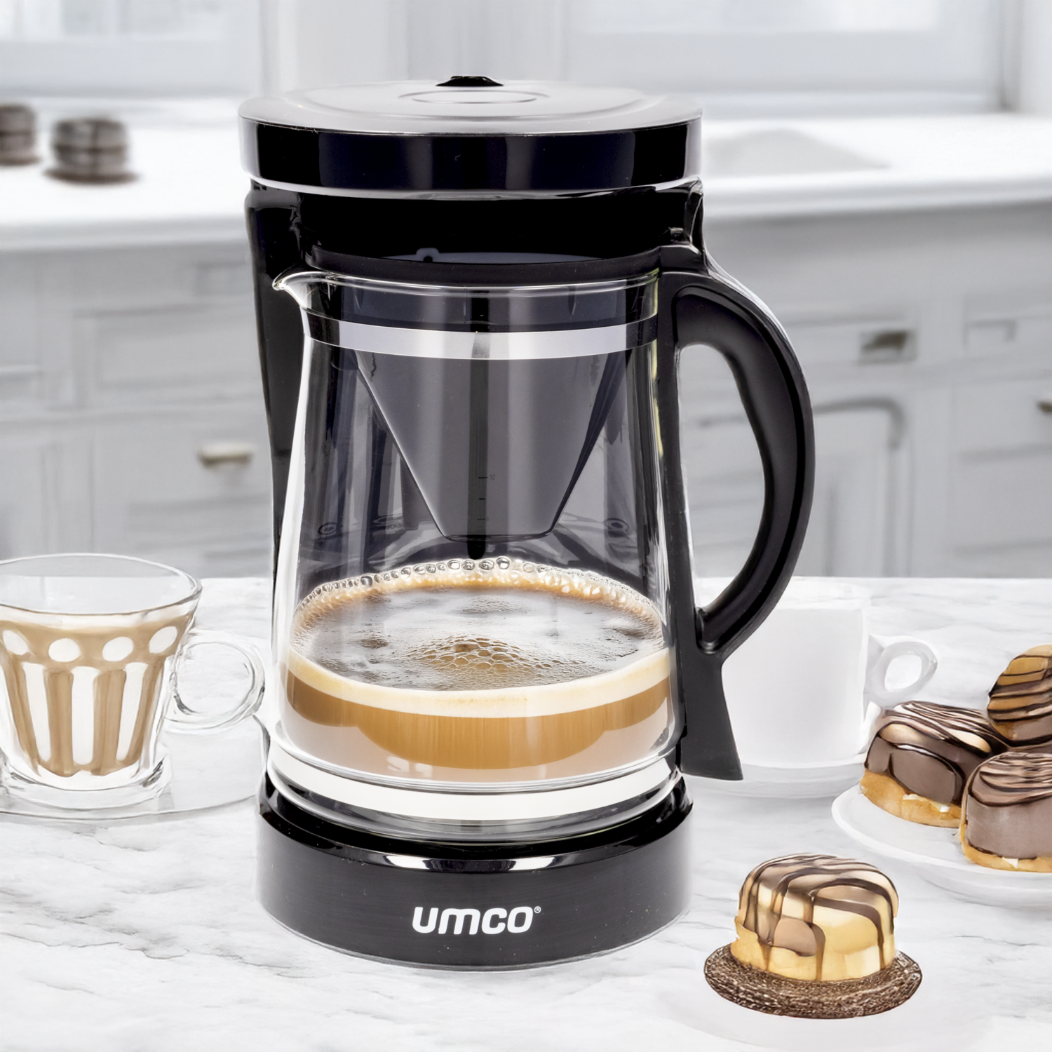Cafetera Eléctrica Fuzyon 5159 UMCO 8 Tazas