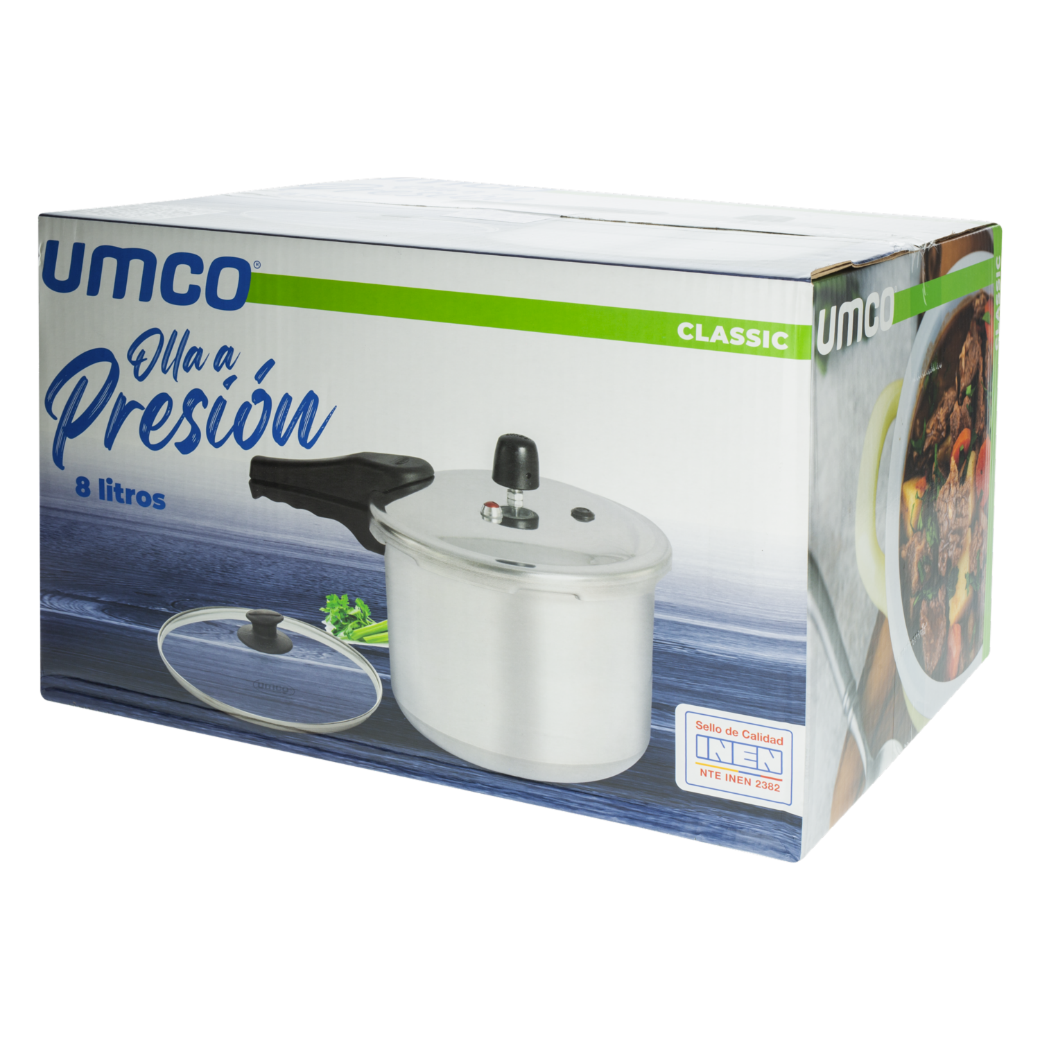 Olla De Presión Inducción Aluminio Classic UMCO 8 L