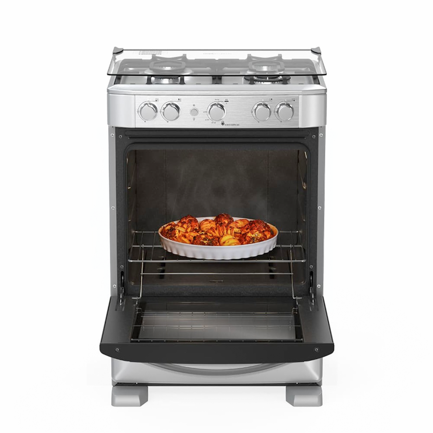 Cocina A Gas 60 Cm EM6040FG1 MABE 4 Quemadores
