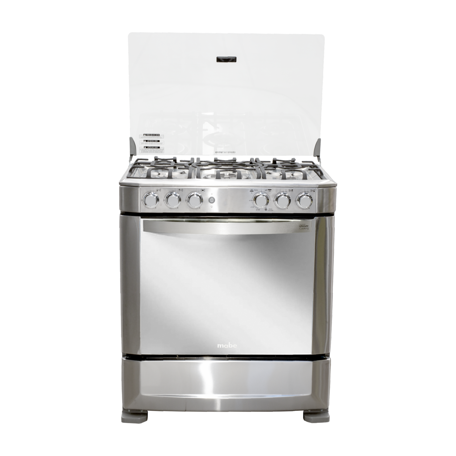 Cocina A Gas 76 Cm Y Grill EM7625FX0 MABE 5 Quemadores