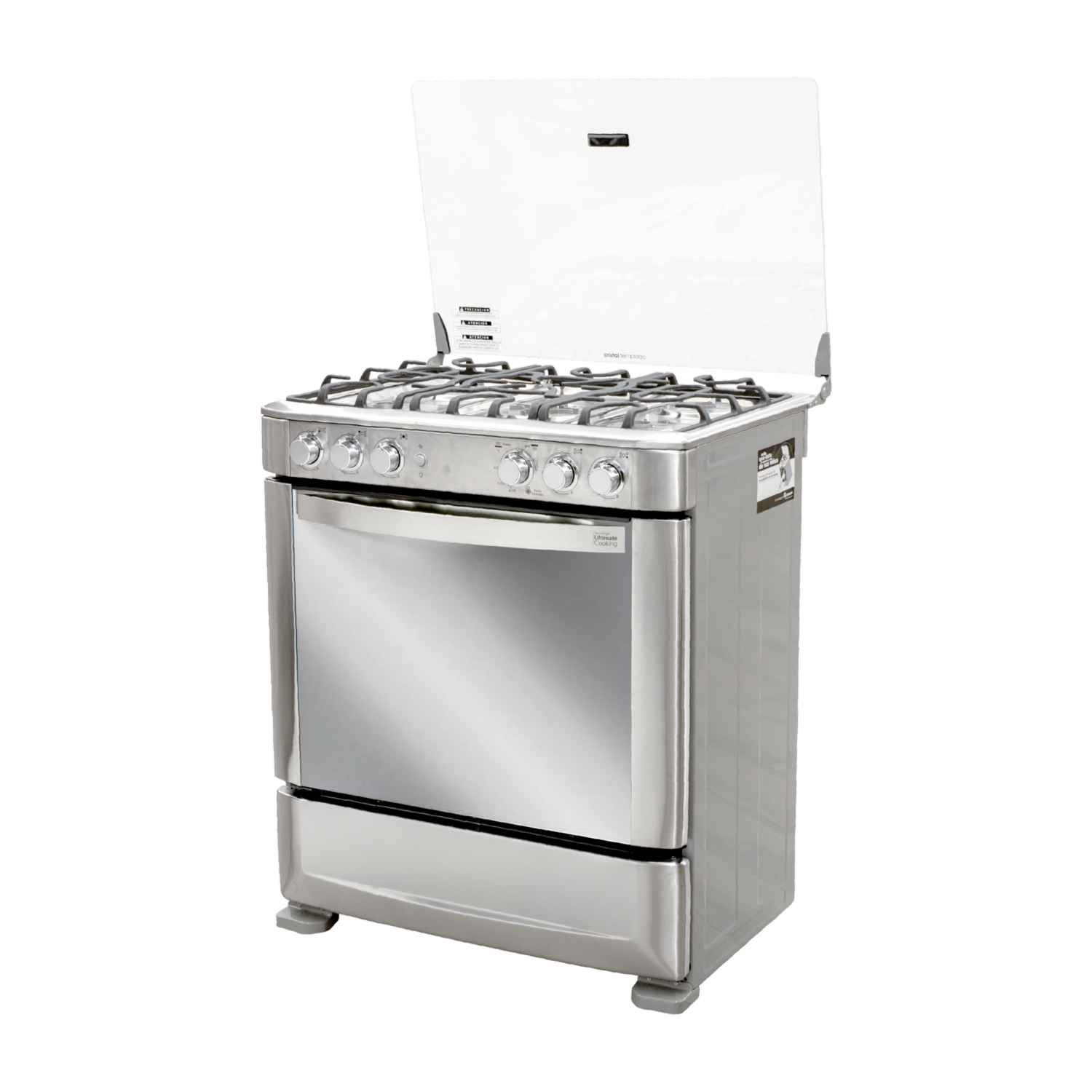 Cocina A Gas 76 Cm Y Grill EM7625FX0 MABE 5 Quemadores