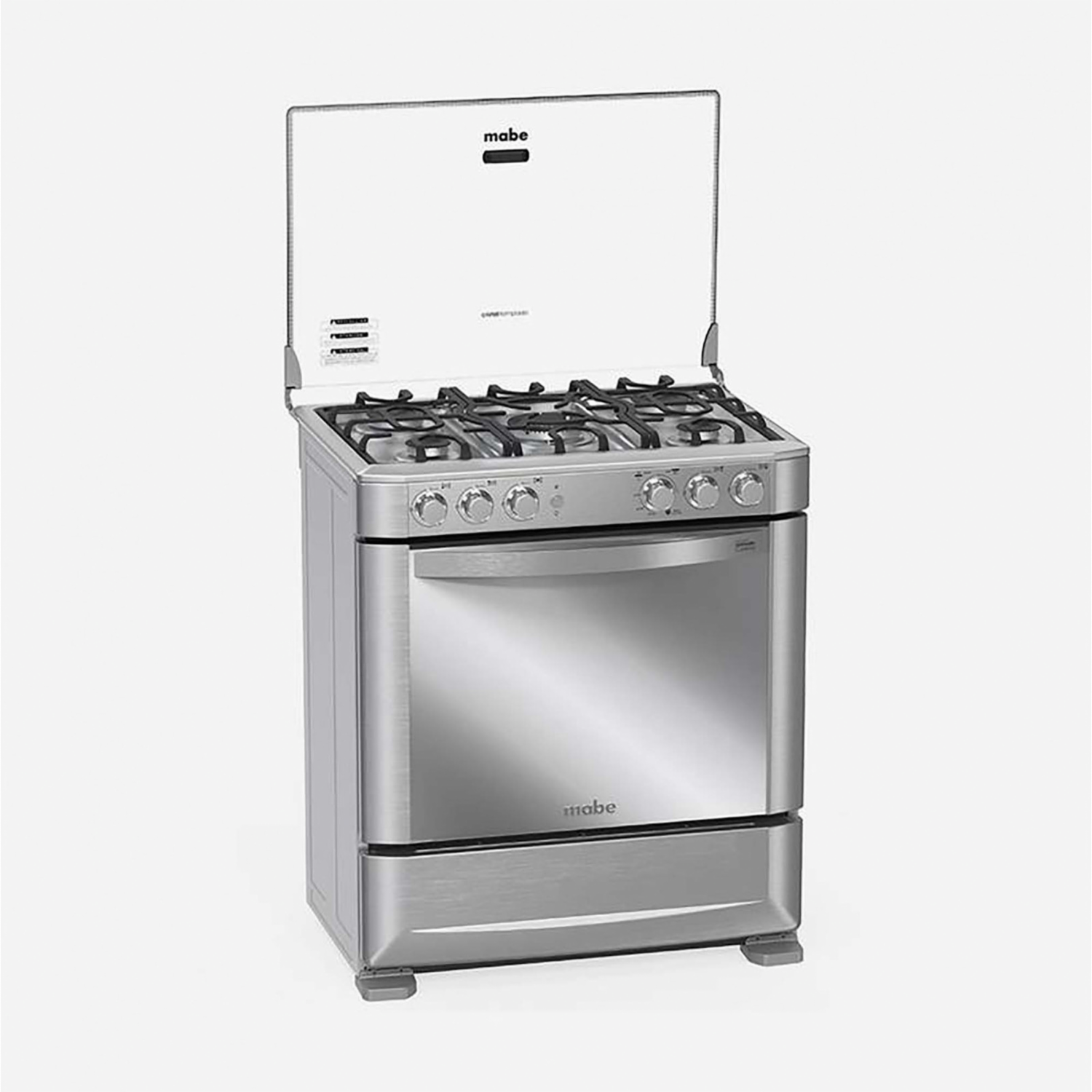Cocina A Gas 76 Cm Y Grill EM7625FX0 MABE 5 Quemadores