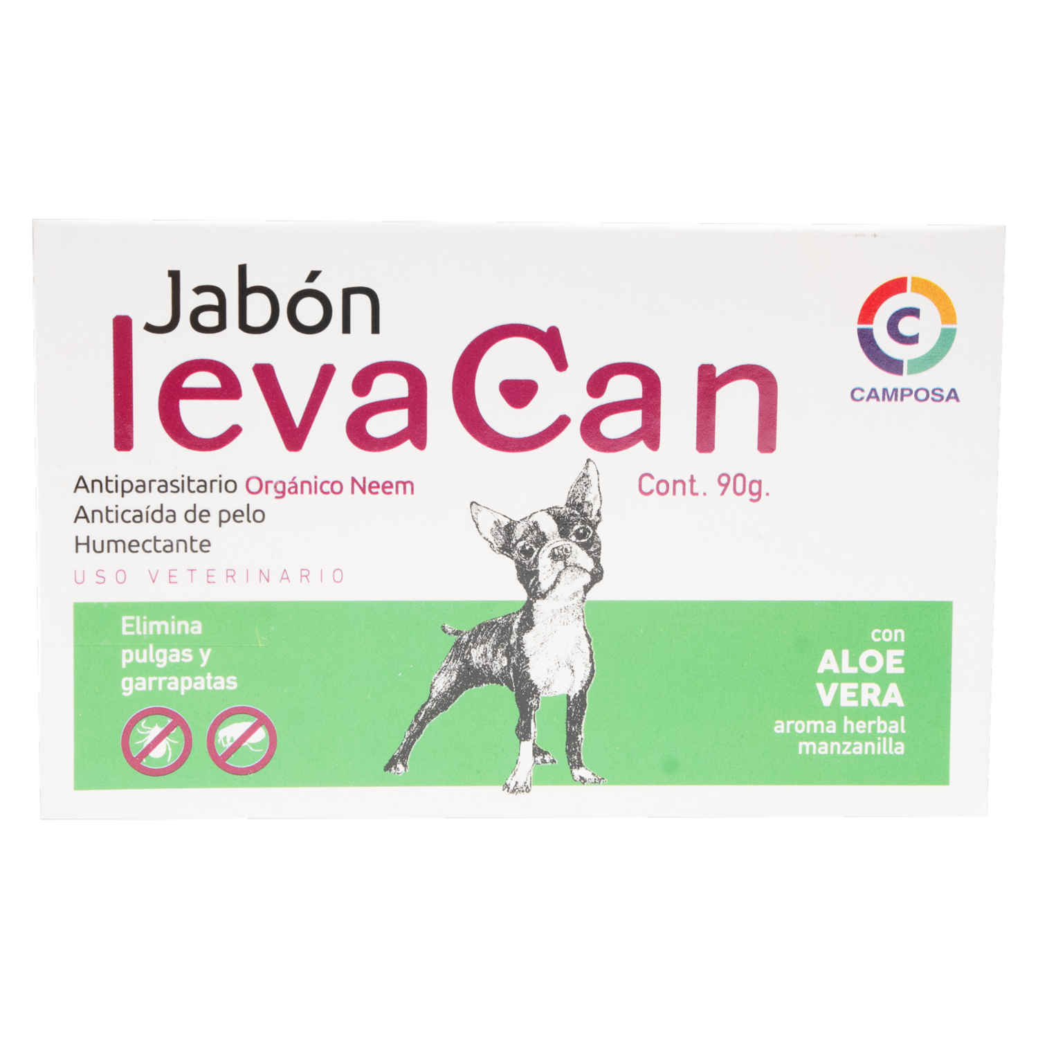 Jabón Para Mascota Orgánico LEVACAN 90 G