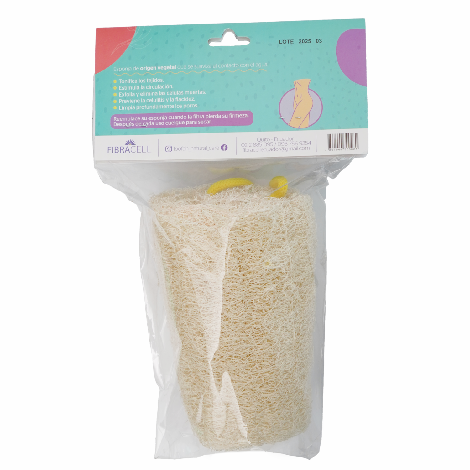 Esponja De Baño Para Cuerpo LOOFAH Unidad