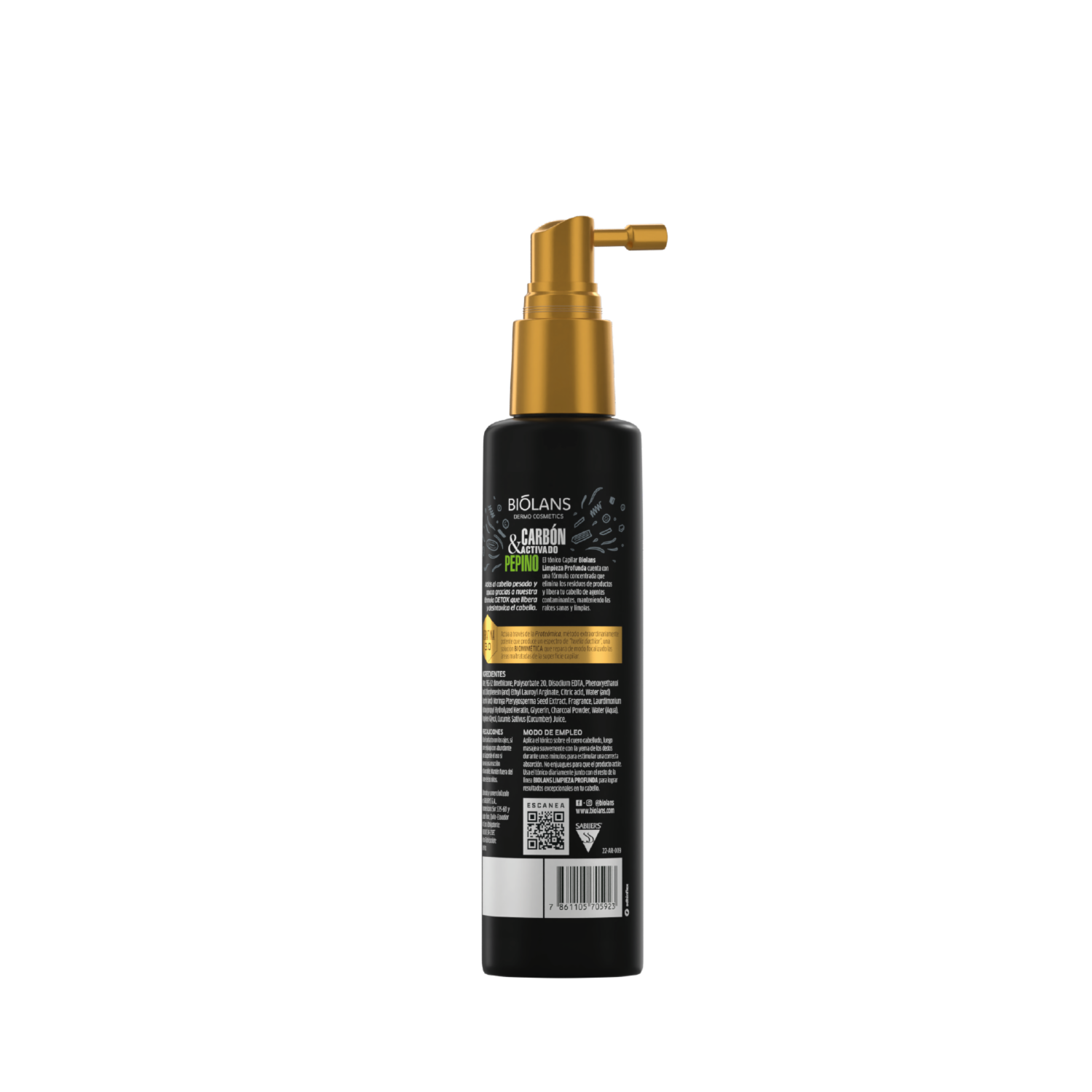 Tónico Capilar Limpieza Profunda BIÓLANS 95 Ml