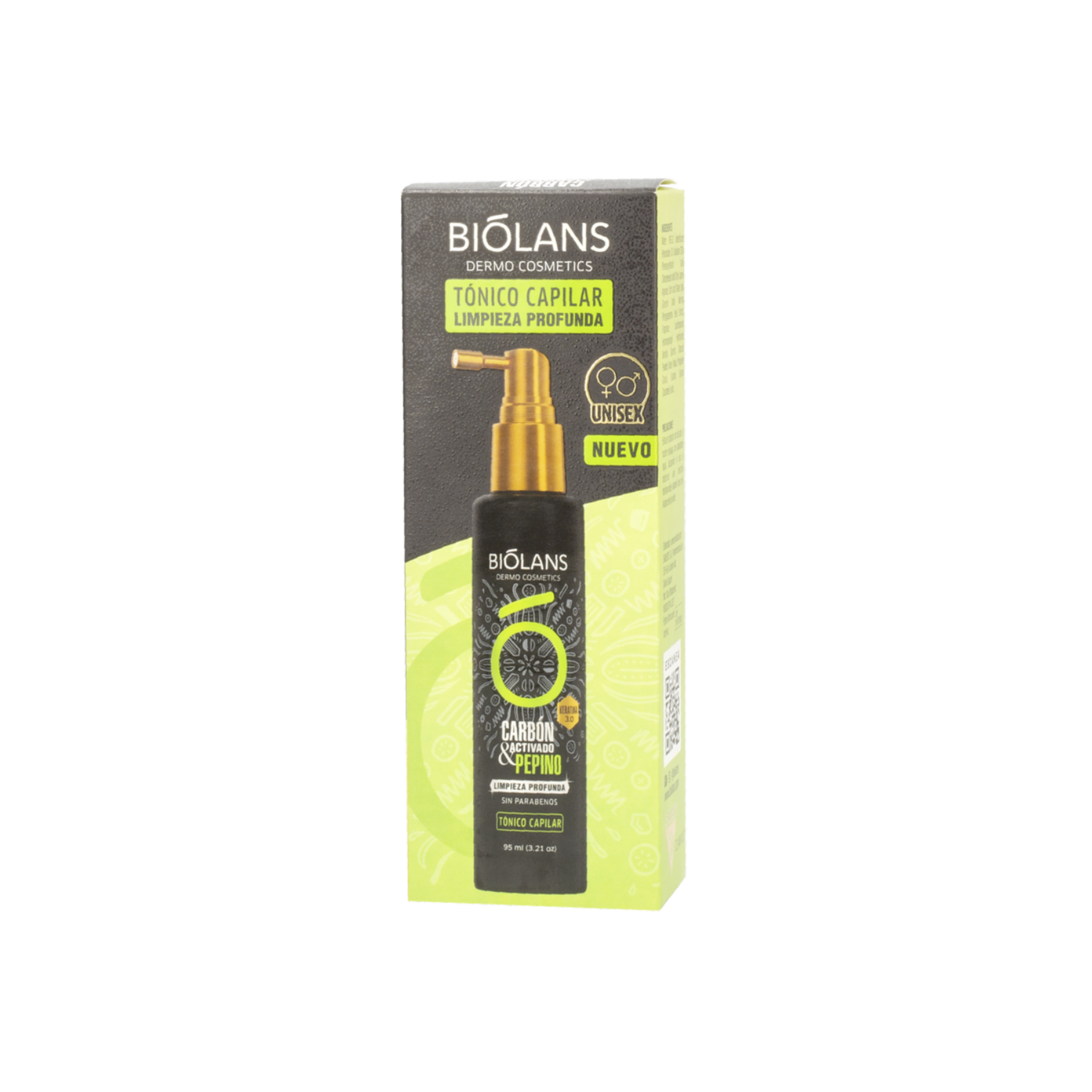 Tónico Capilar Limpieza Profunda BIÓLANS 95 Ml