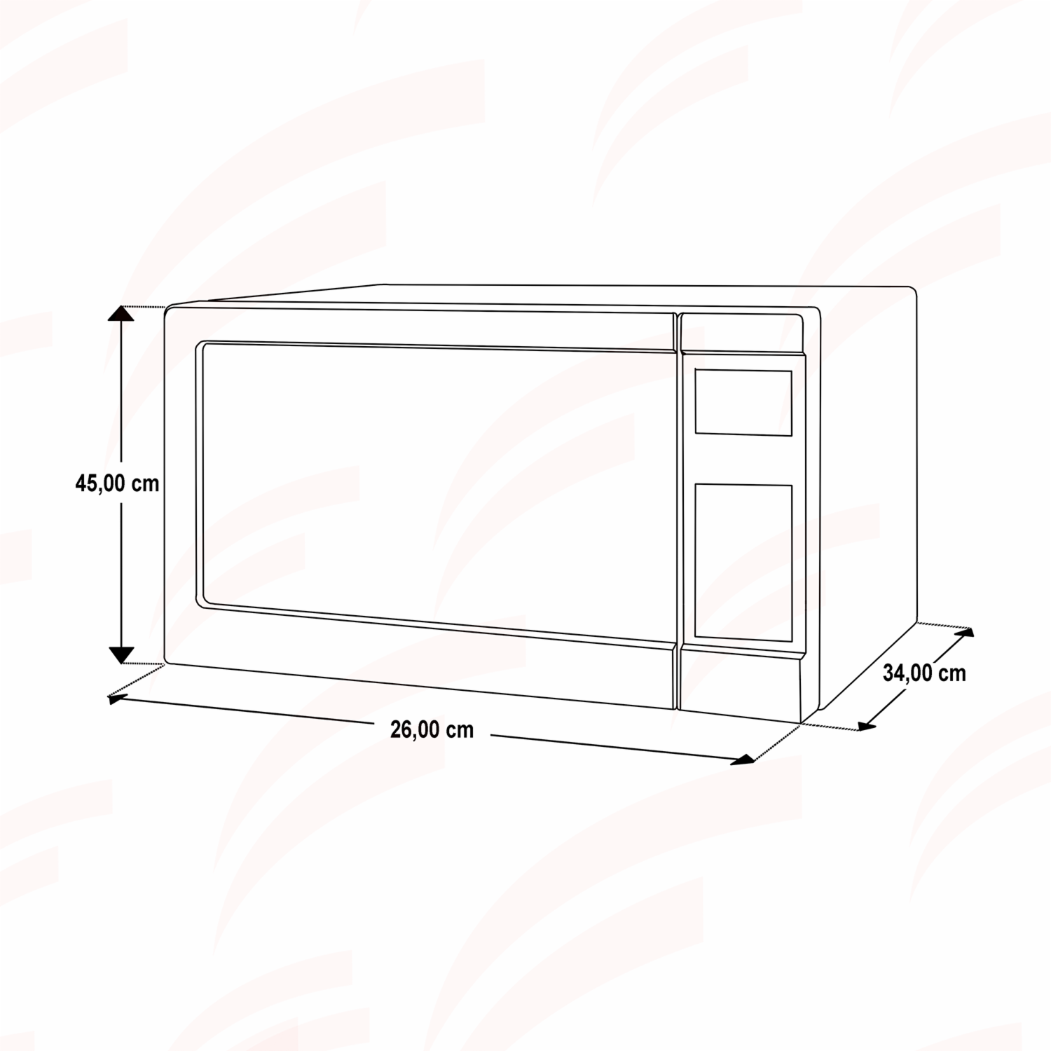 Microondas Freestanding EMDO20S3G ELECTROLUX 20 Litros