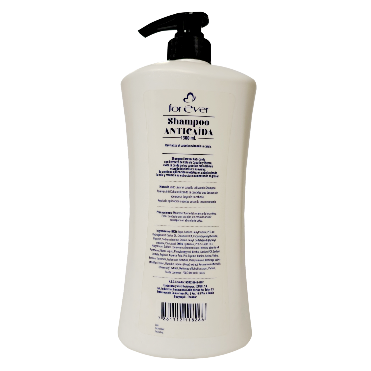 Shampoo De Cabello Menta Y Cola De Caballo FOREVER 1300 Ml