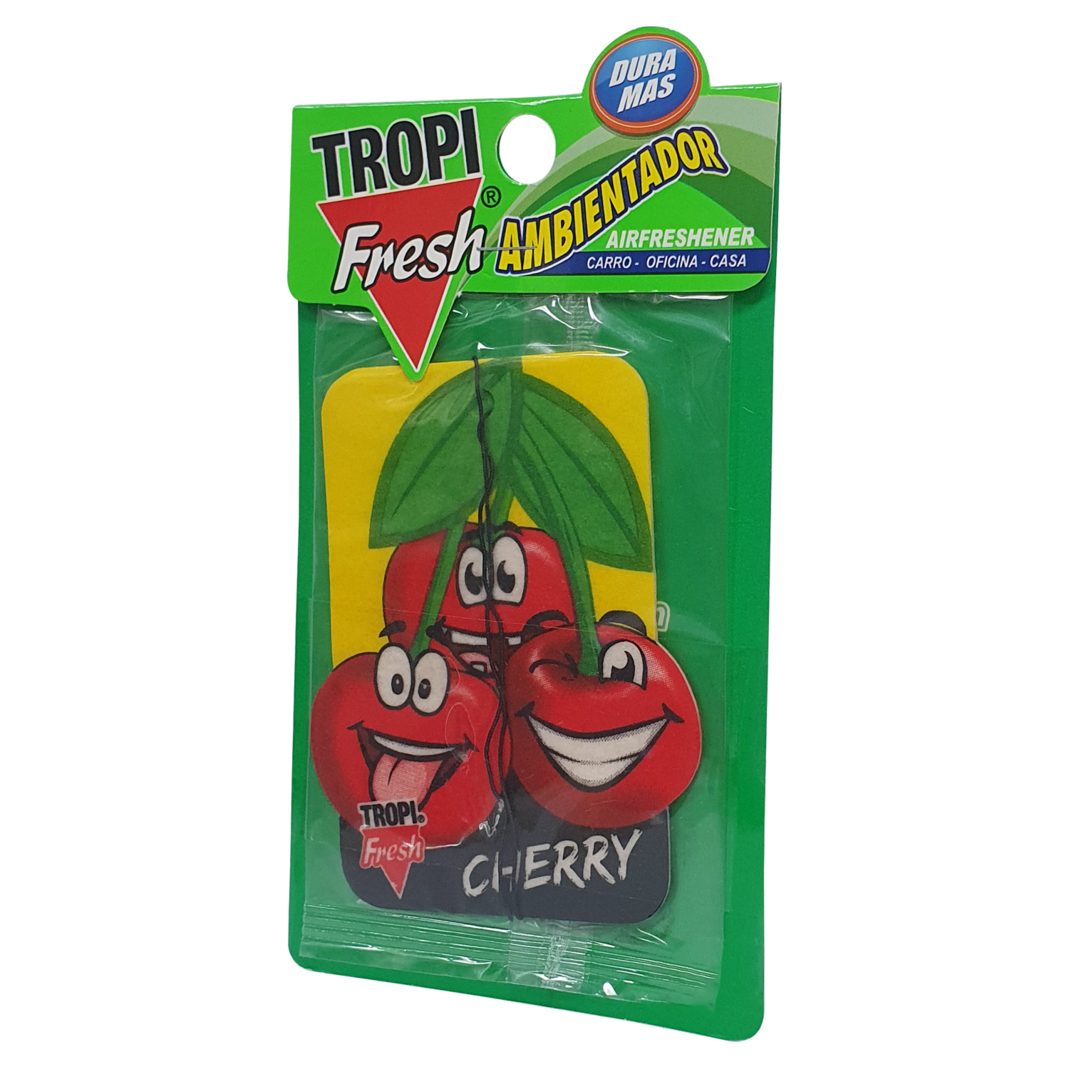 Ambiental Para Auto Con Colgador Aroma Cereza TROPI FRESH 10 G