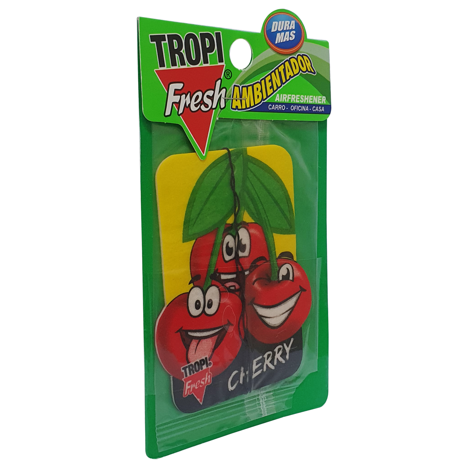 Ambiental Para Auto Con Colgador Aroma Cereza TROPI FRESH 10 G