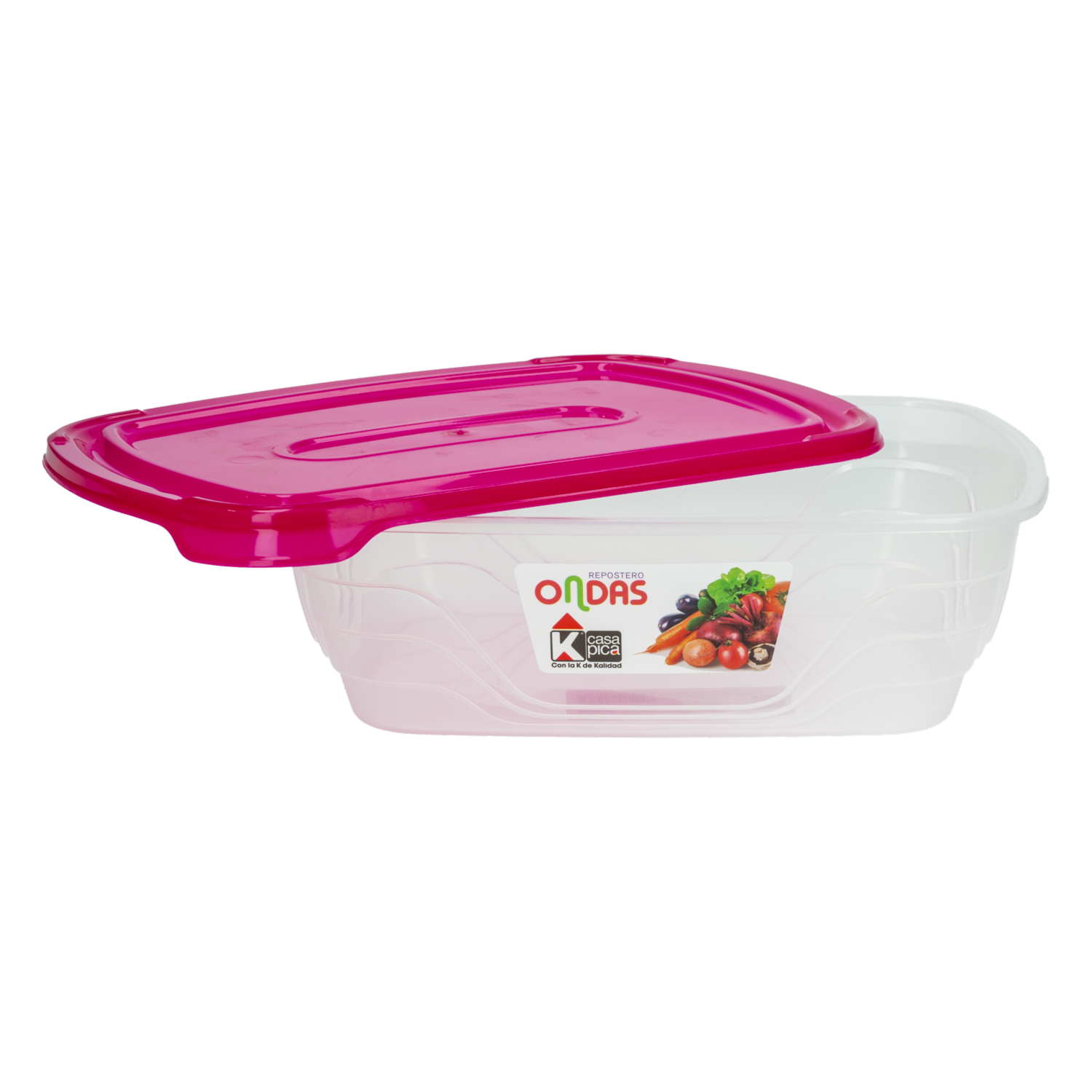 Repostero Ondas Fucsia CASA PICA 2,2 Litros