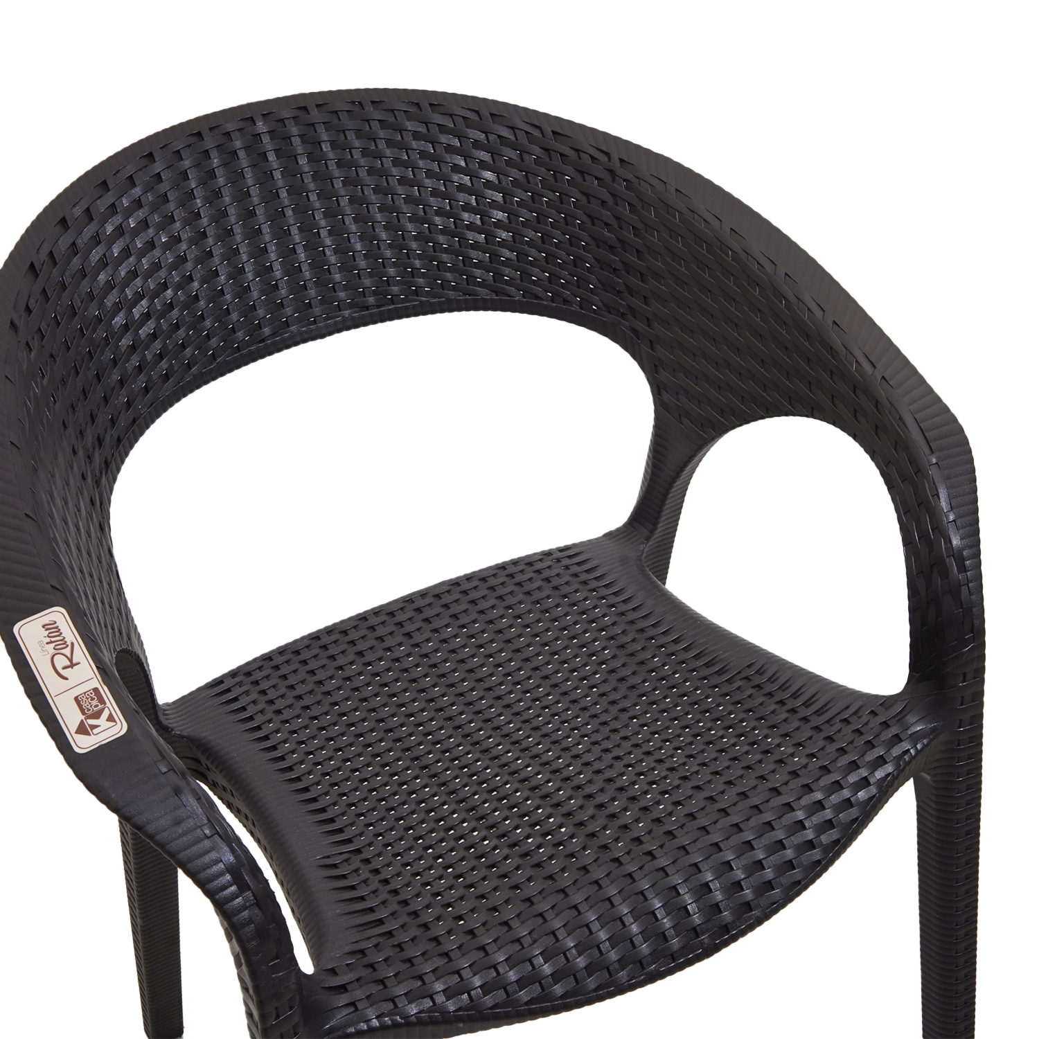 Silla Ratan Curve Café CASA PICA Plástica