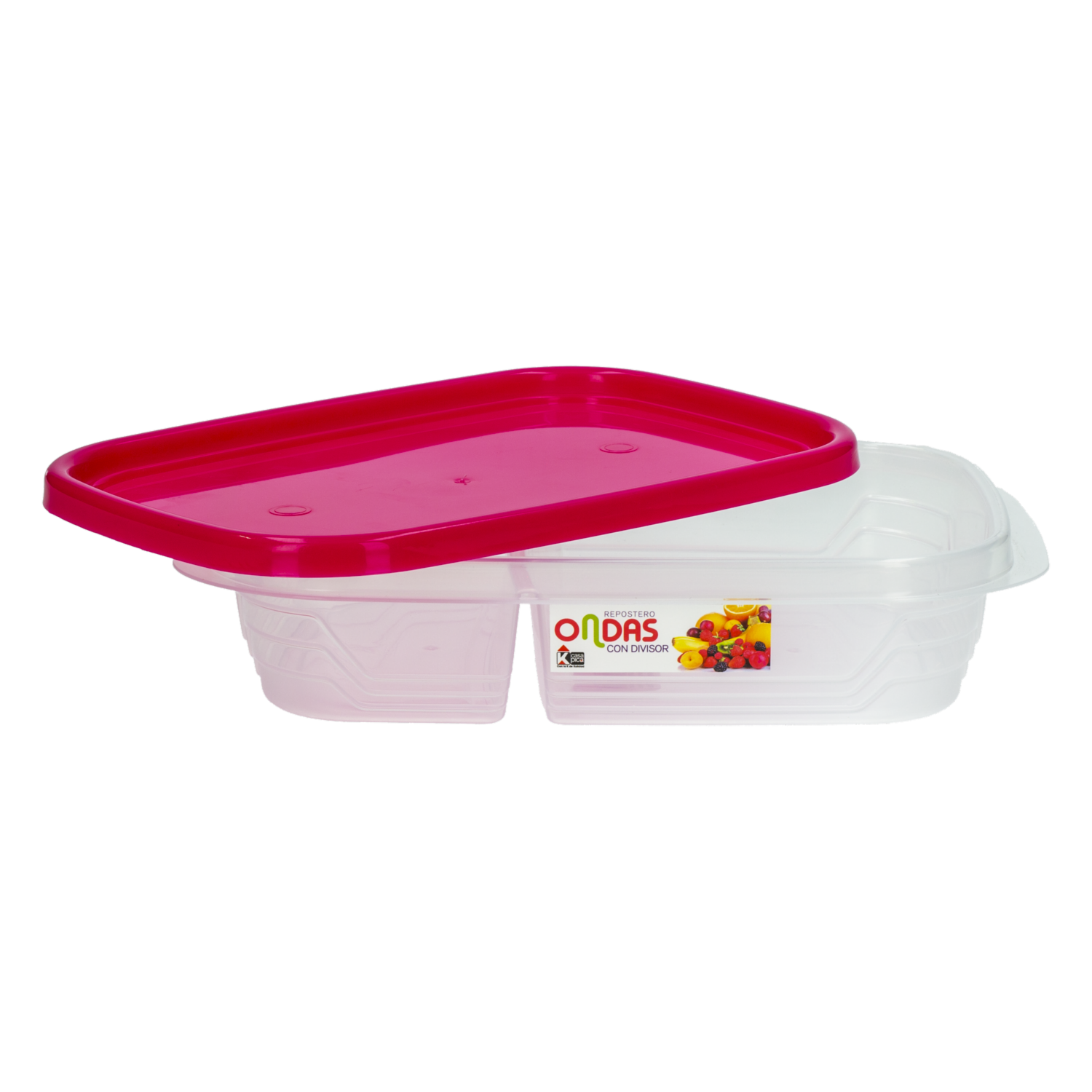 Repostero Ondas Con Divisor Fucsia CASA PICA Unidad