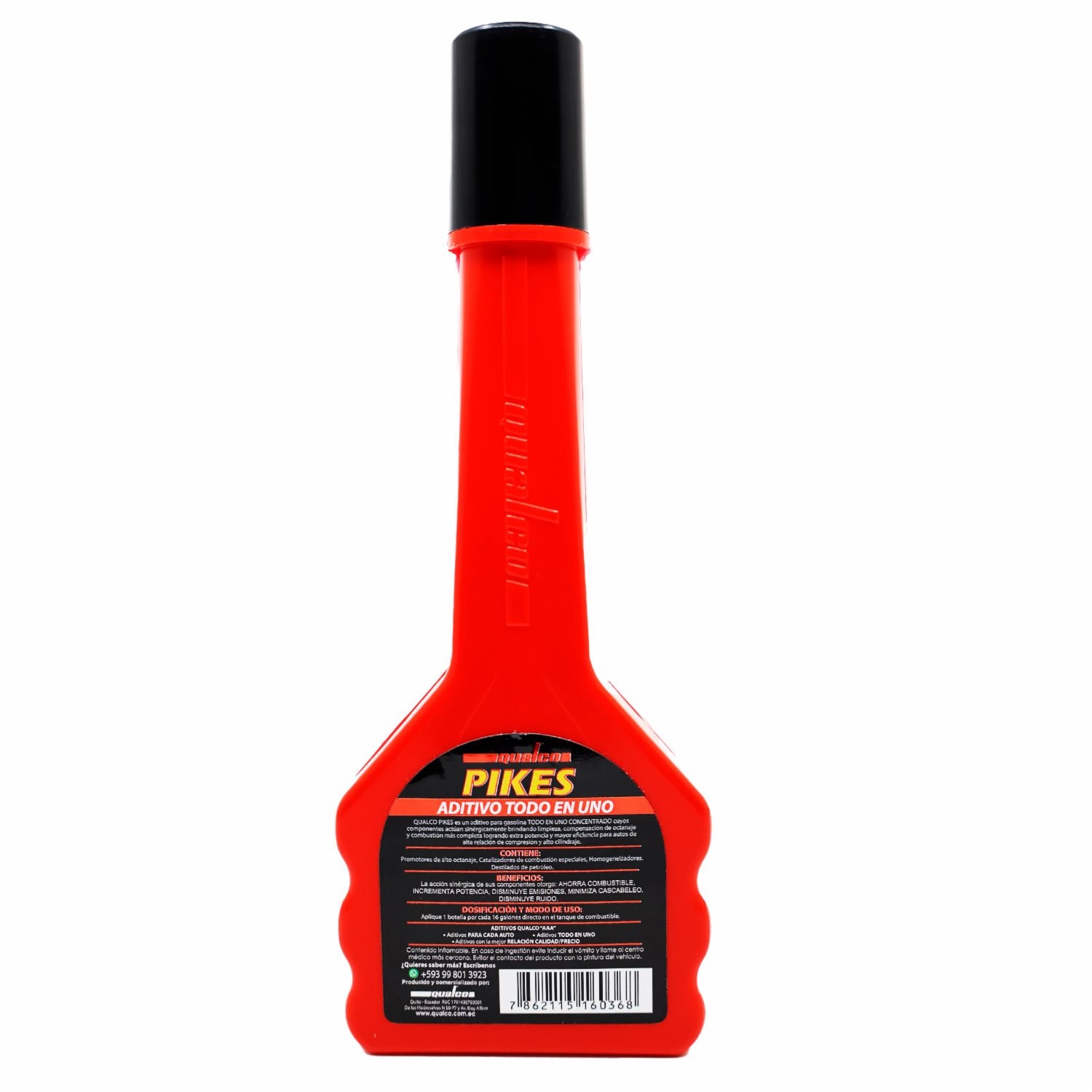 Aditivo Para Gasolina Pikes  Para Autos Turbo Y De Alta Performance QUALCO 125 Ml