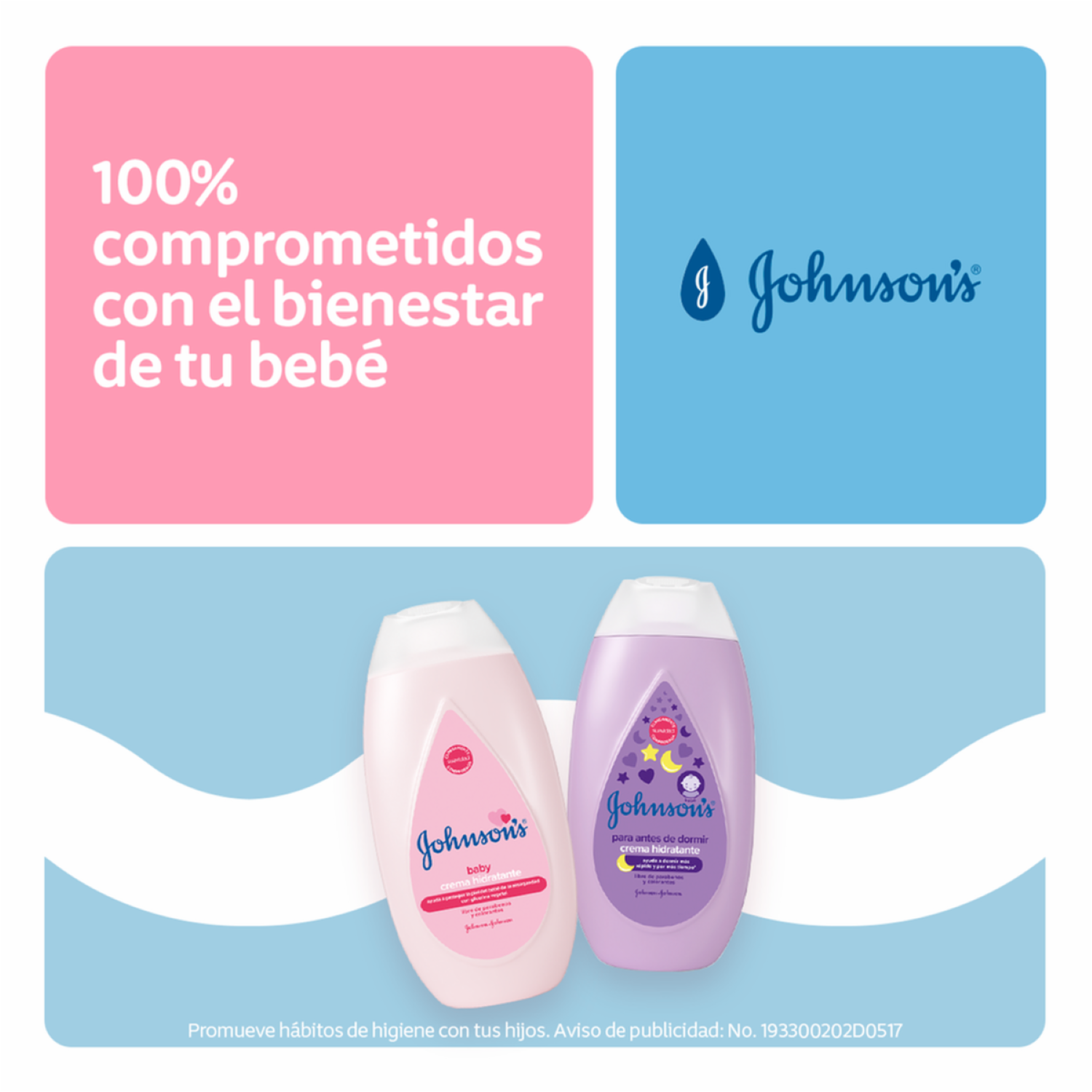 Crema Corporal Infantil Líquida Original Libre De Parabenos Y Colorantes JOHNSON’S 200 Ml