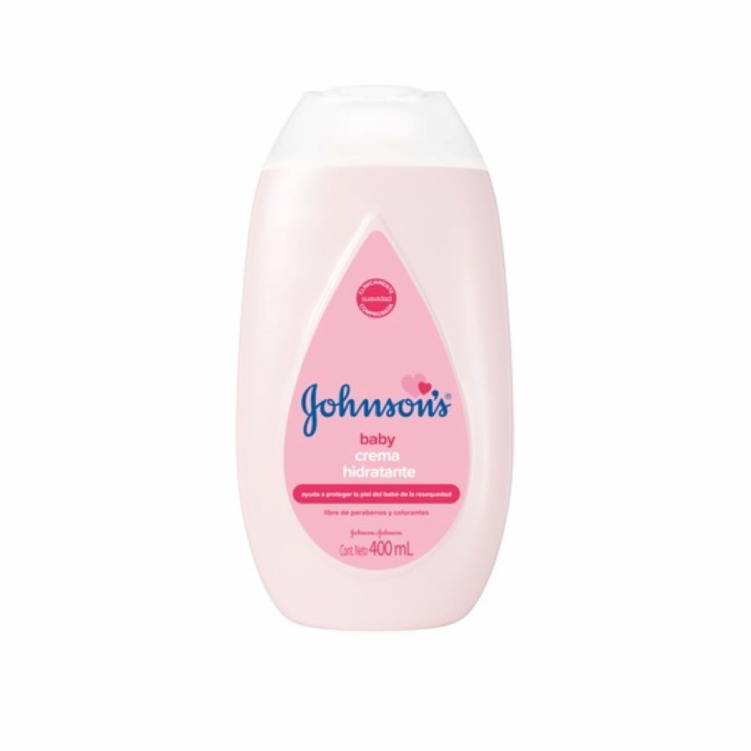Crema Corporal Infantil Líquida Original Libre De Parabenos Y Colorantes JOHNSON’S 400 Ml