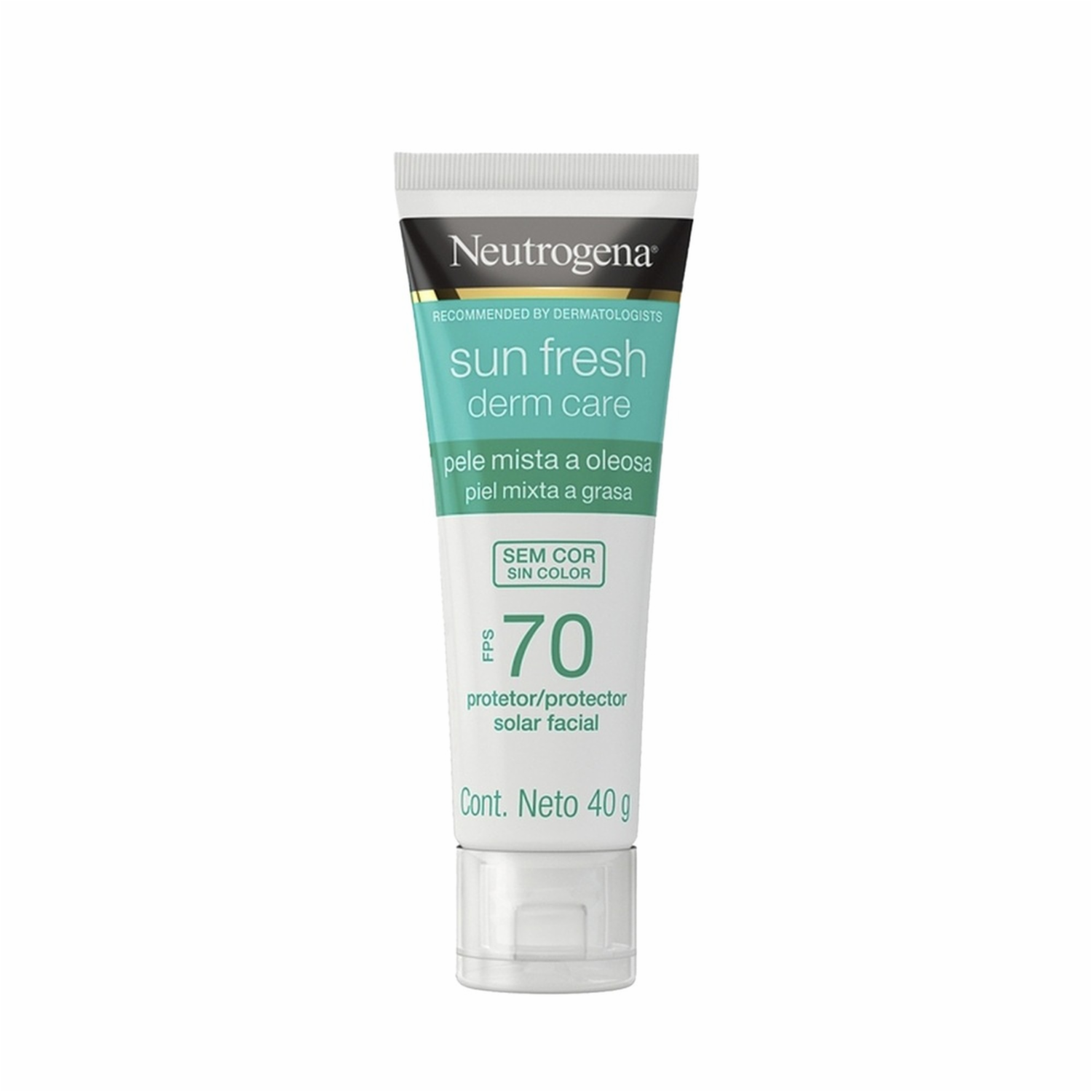 Protector Solar Facial Sin Color Spf70 NEUTROGENA 40 G