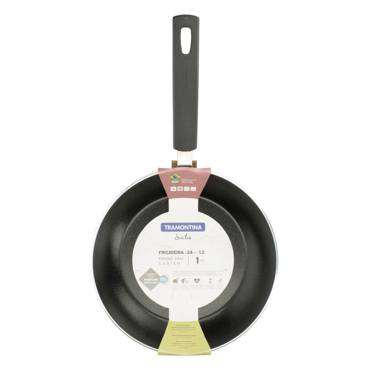 Sartén Sicilia Café TRAMONTINA 24  Cm