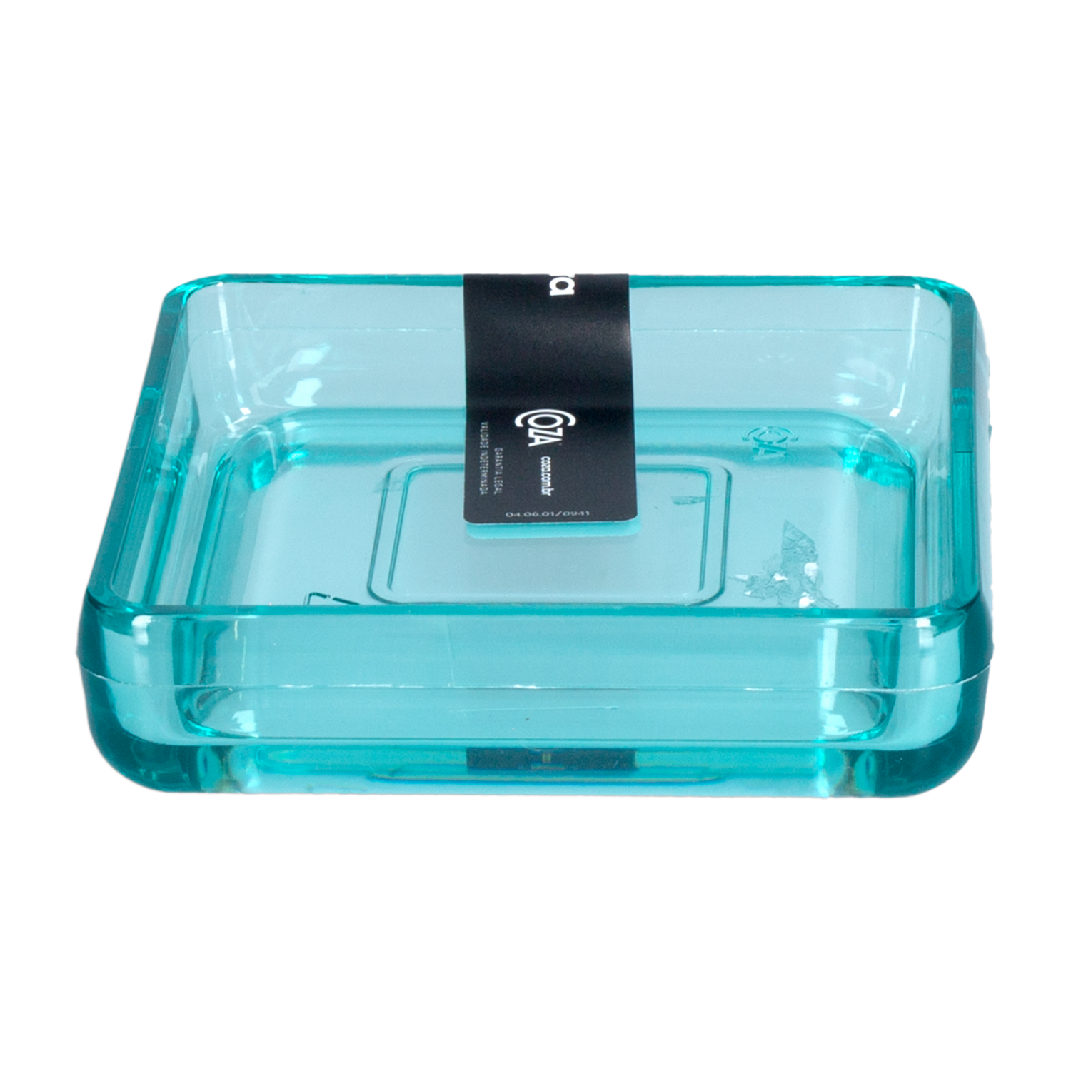 Jabonera De Plástico Soft Cube COZA Unidad