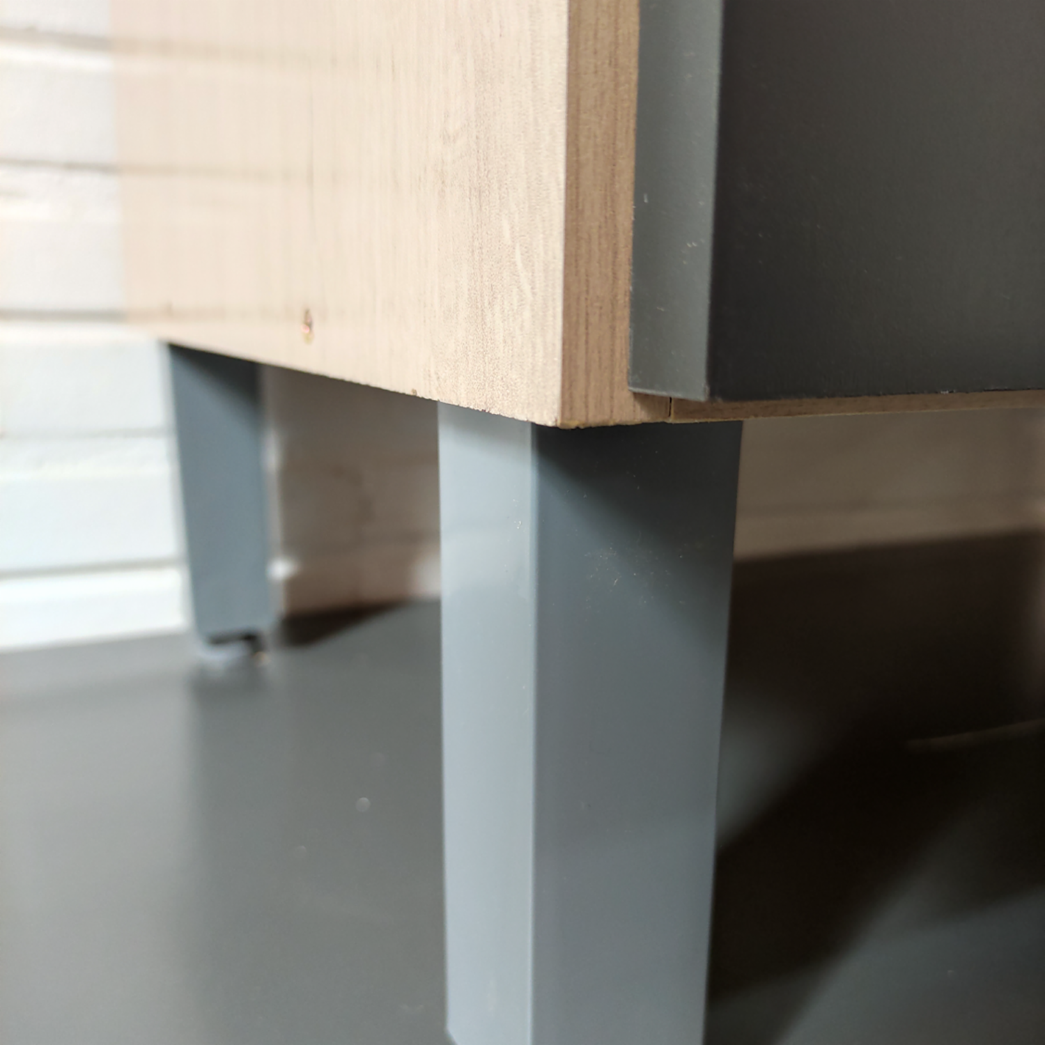 Mueble De Cocina 5 Puertas Y 1 Cajon Nogueira Blanco CASAMIA