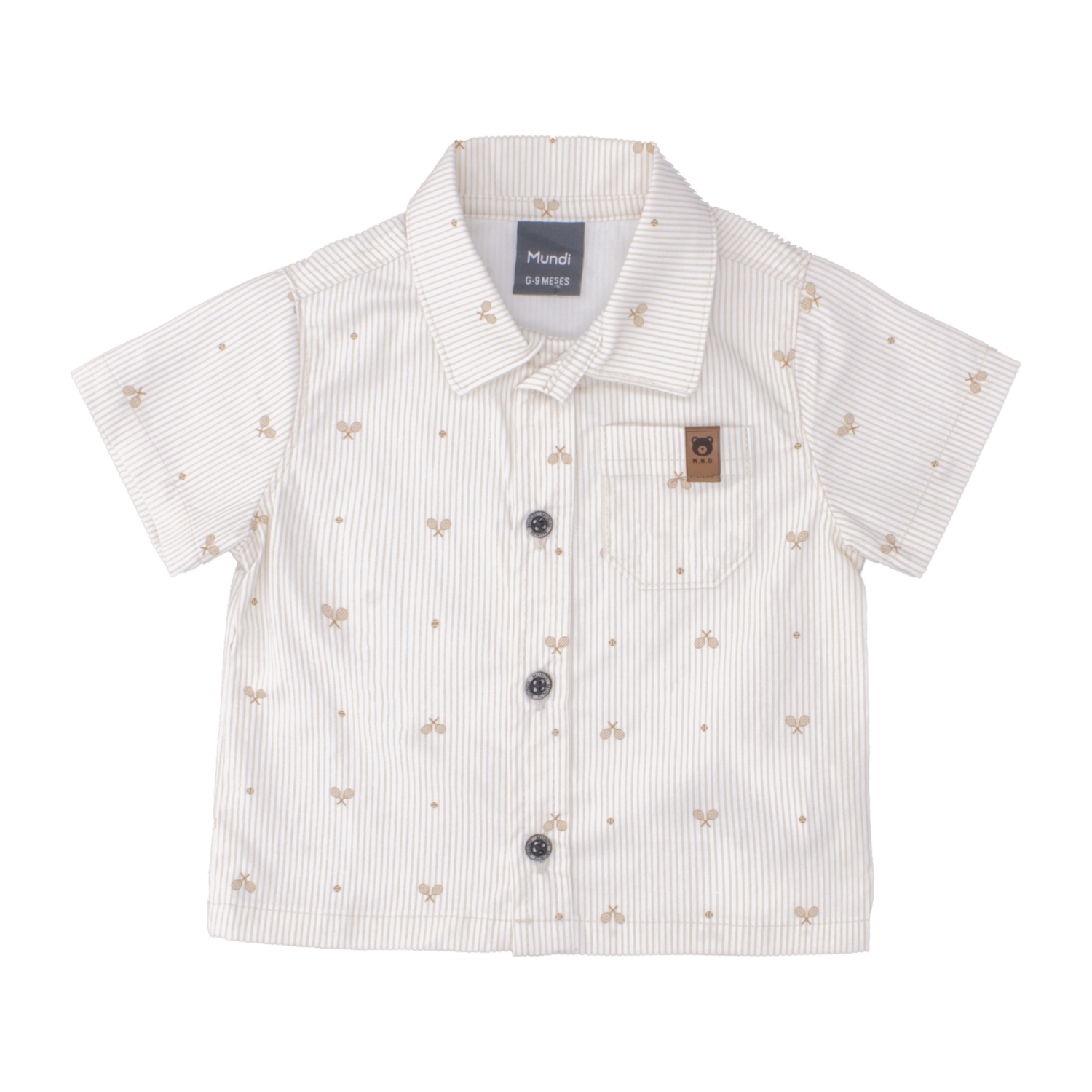 Conjunto Camisa Y Bermuda Nude MUNDI