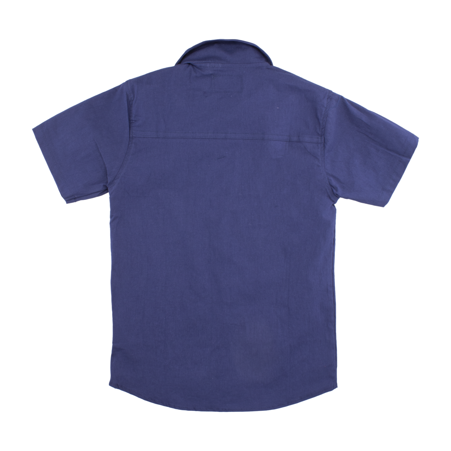 Camisa Manga Corta Azul MUNDI