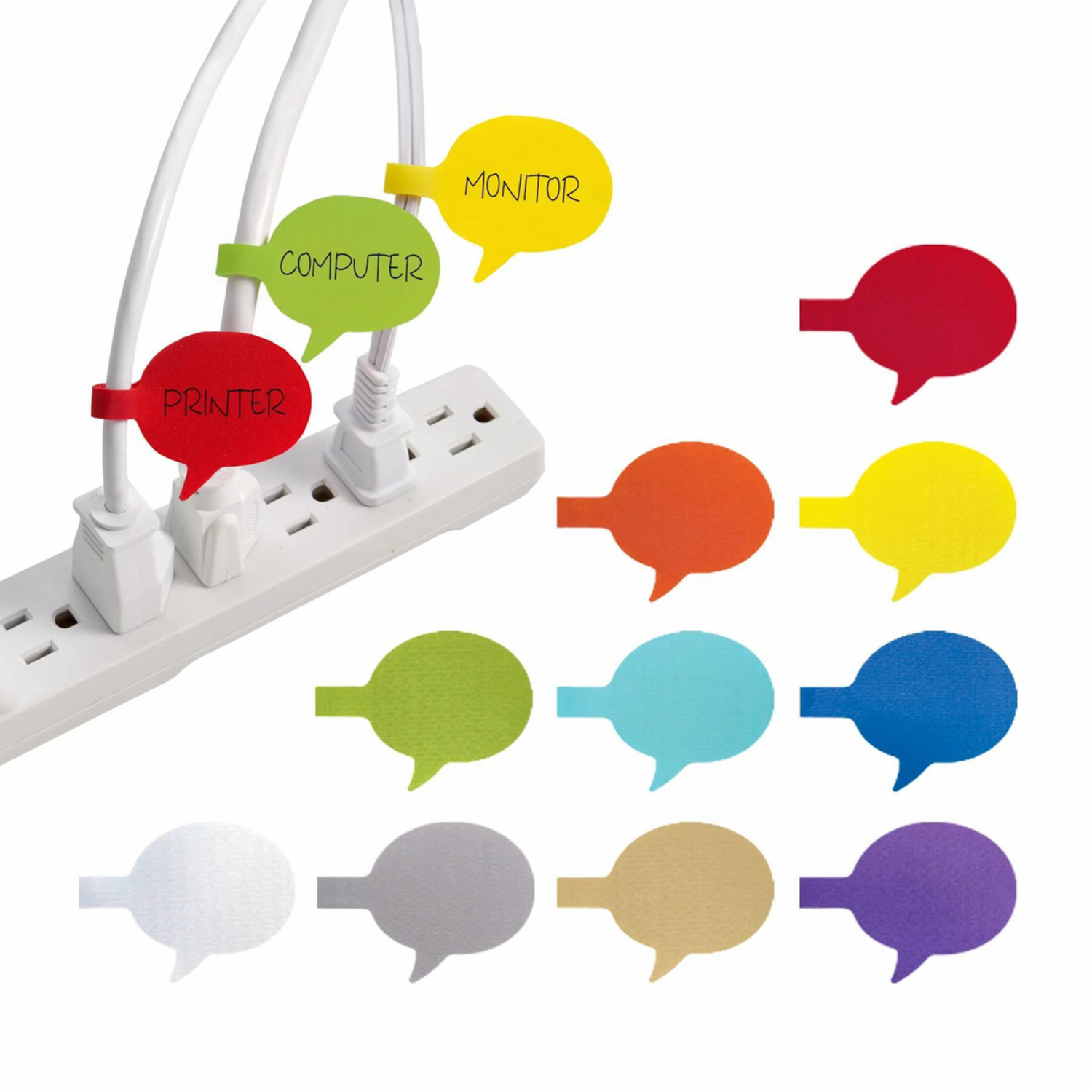 Globos Organizadores Para Cables WRAP IT Unidad