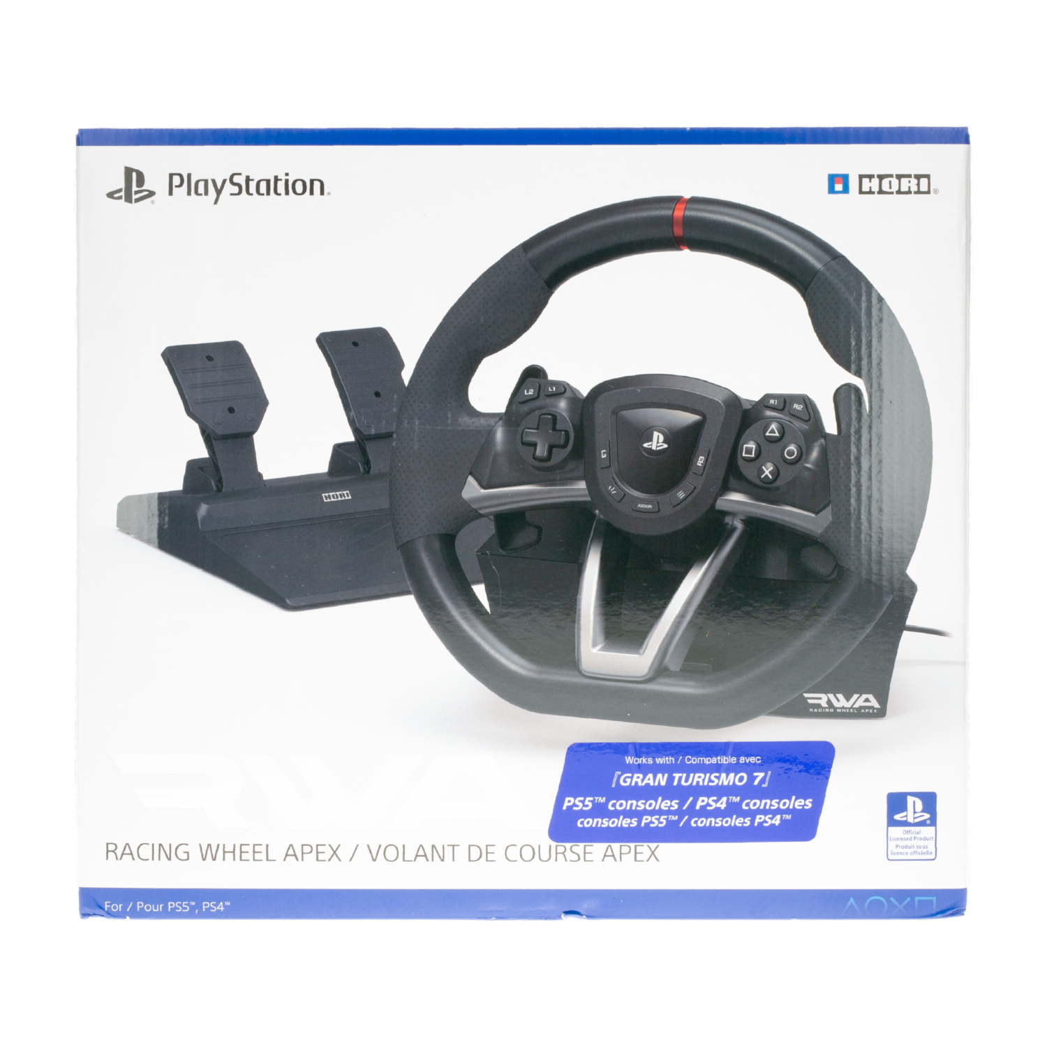 Volante De Carreras Hori Racing Wheel Apex SONY PS5 y PS4