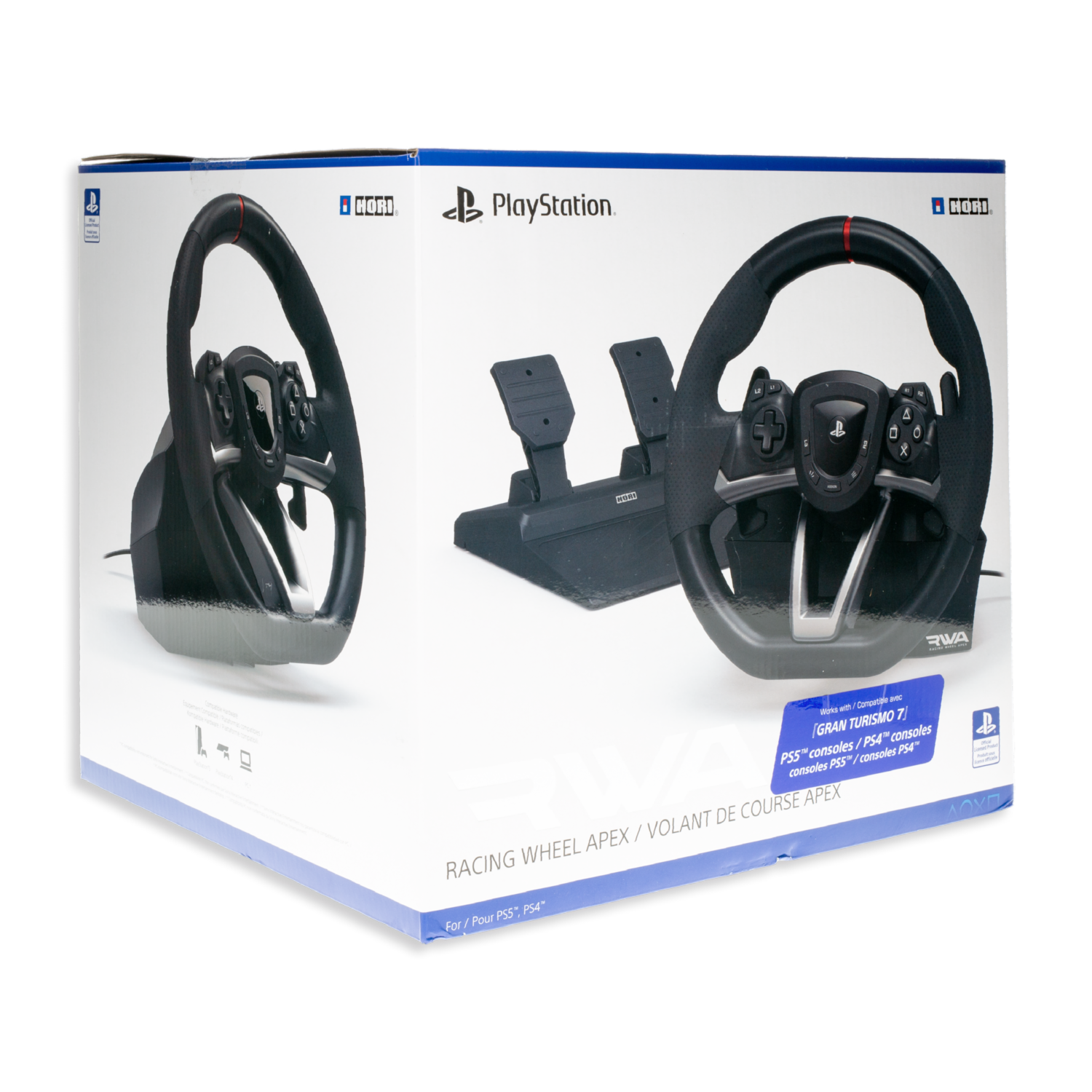 Volante De Carreras Hori Racing Wheel Apex SONY PS5 y PS4